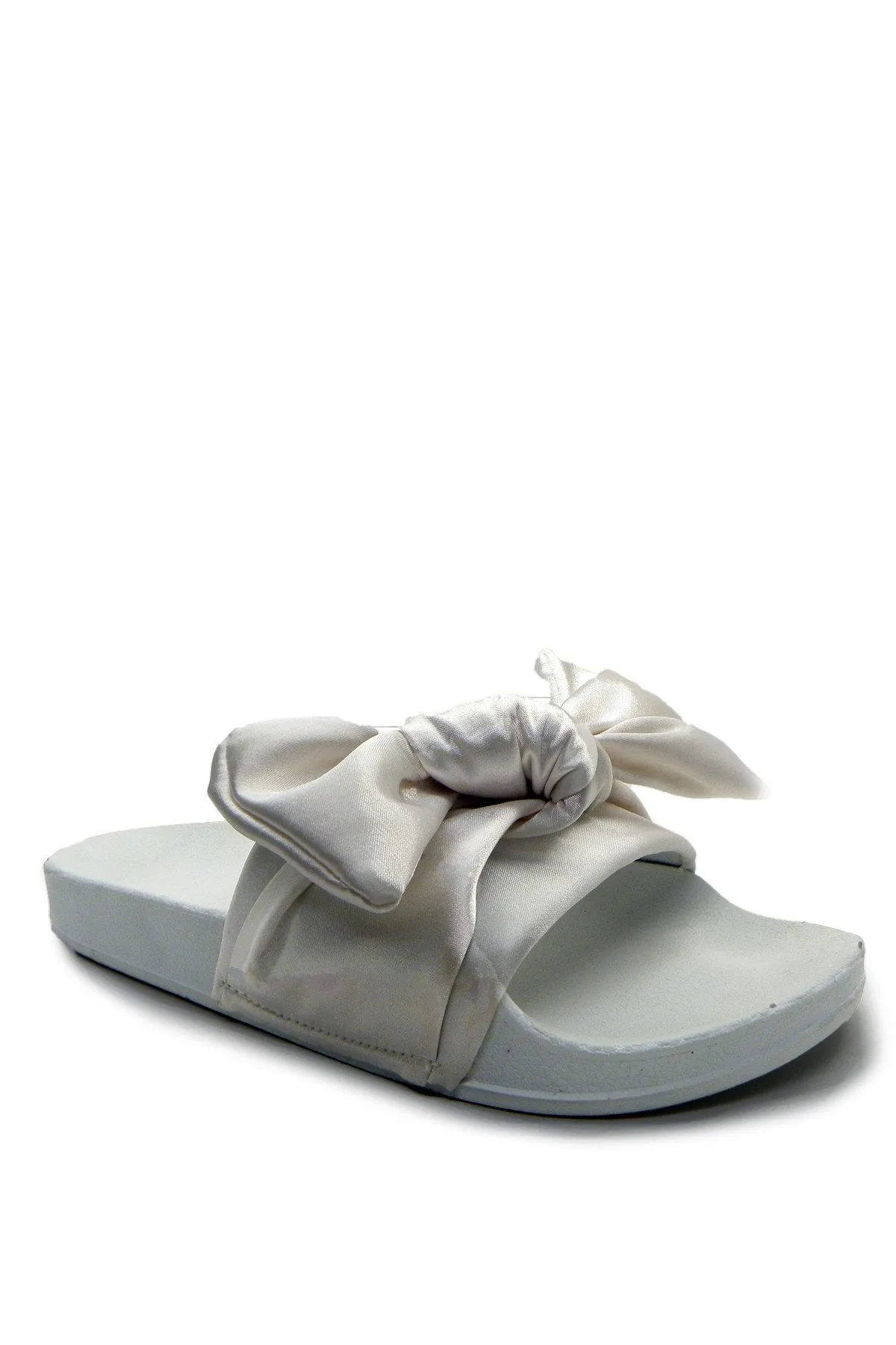 🌊 Satin Pool Slides – Soft Satin Comfort with a Luxe Twist 💖