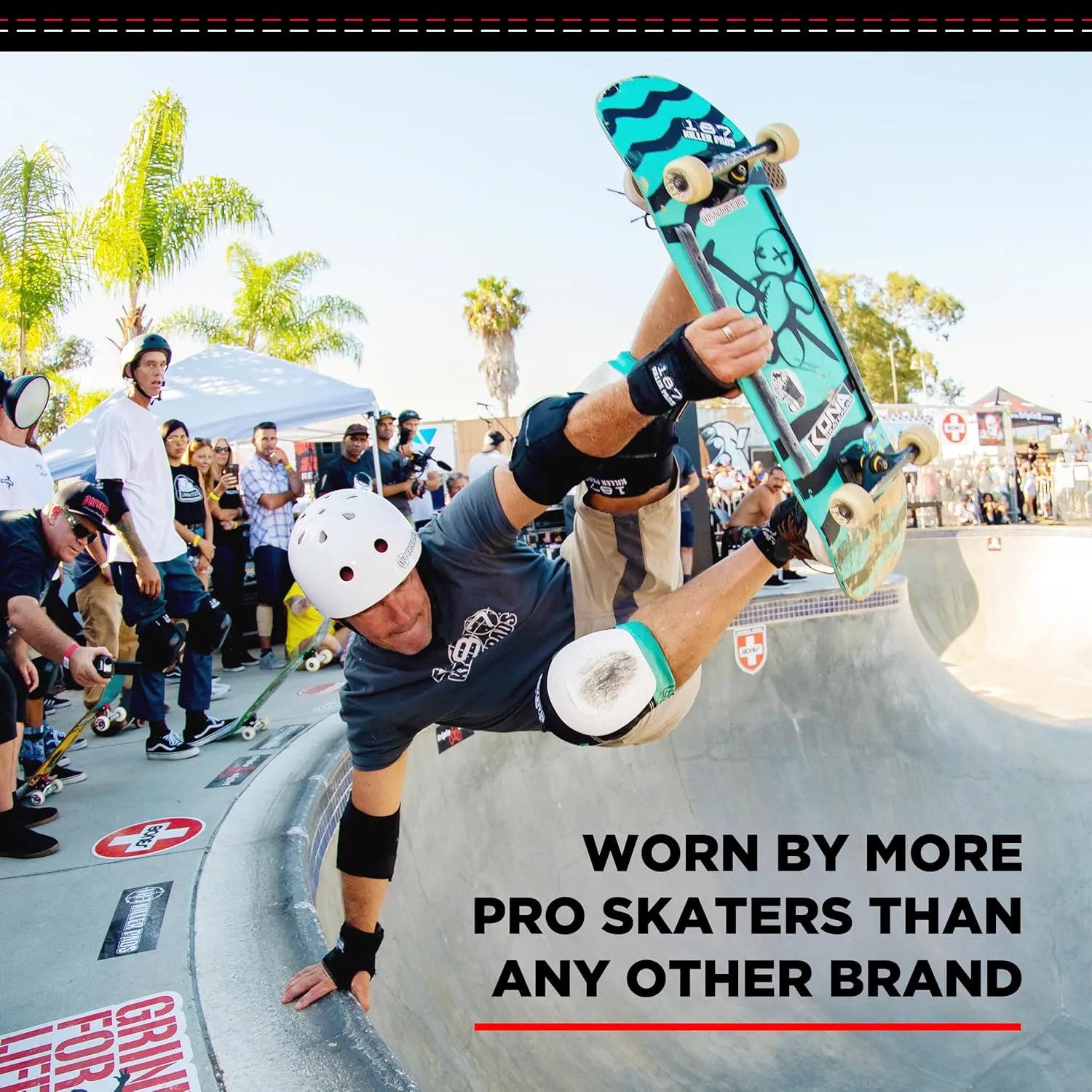 187 Killer Pads Wrist Guards – Ideal for Skateboarding, in-Line Skating/Rollerblading and Roller Derby