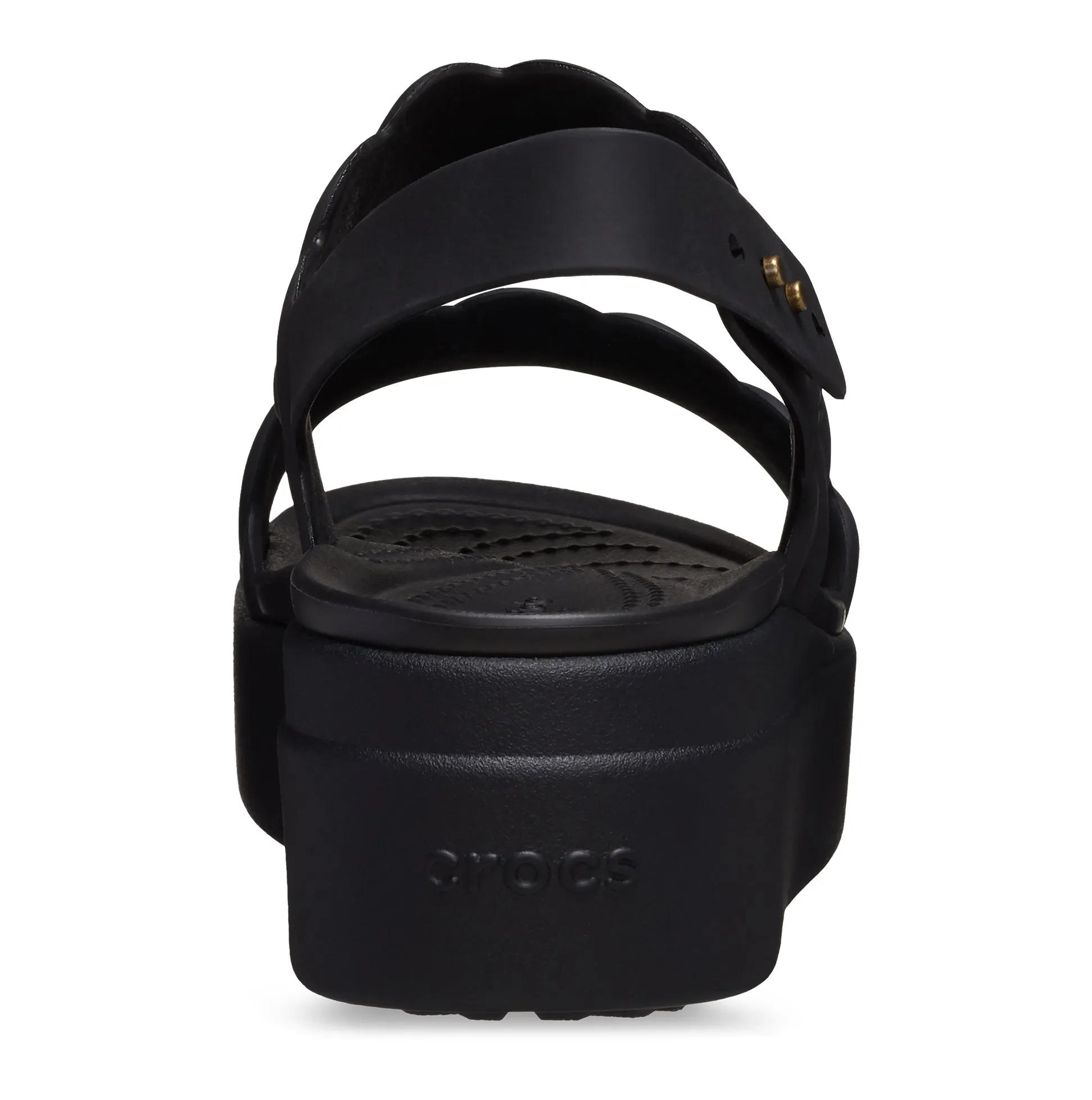 209977-060 BROOKLYN WOVEN UPPER LOW Womens Sandals Black