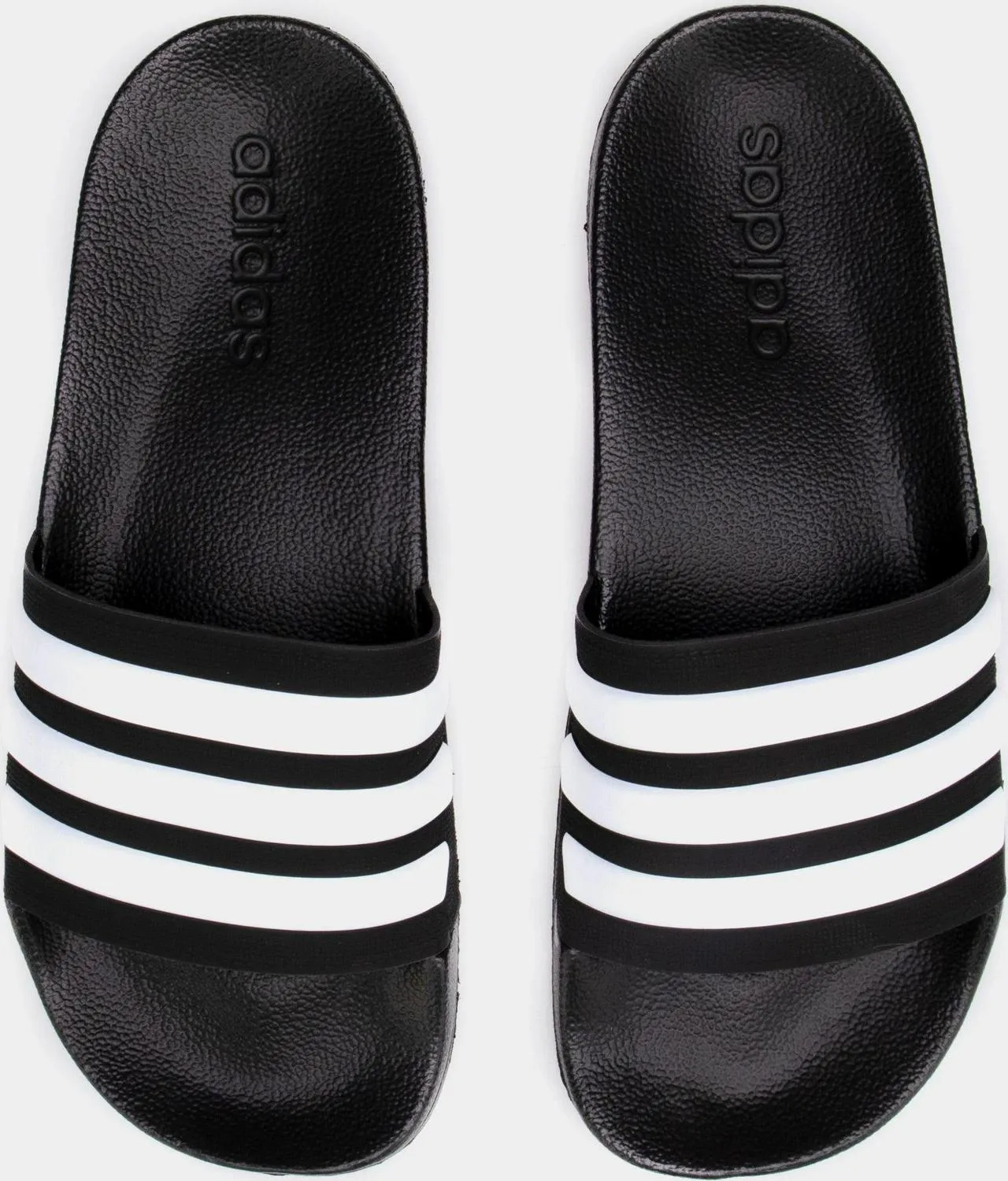 Adidas Adilette Cloudfoam Black White AQ1701 Slide Sandal Slippers