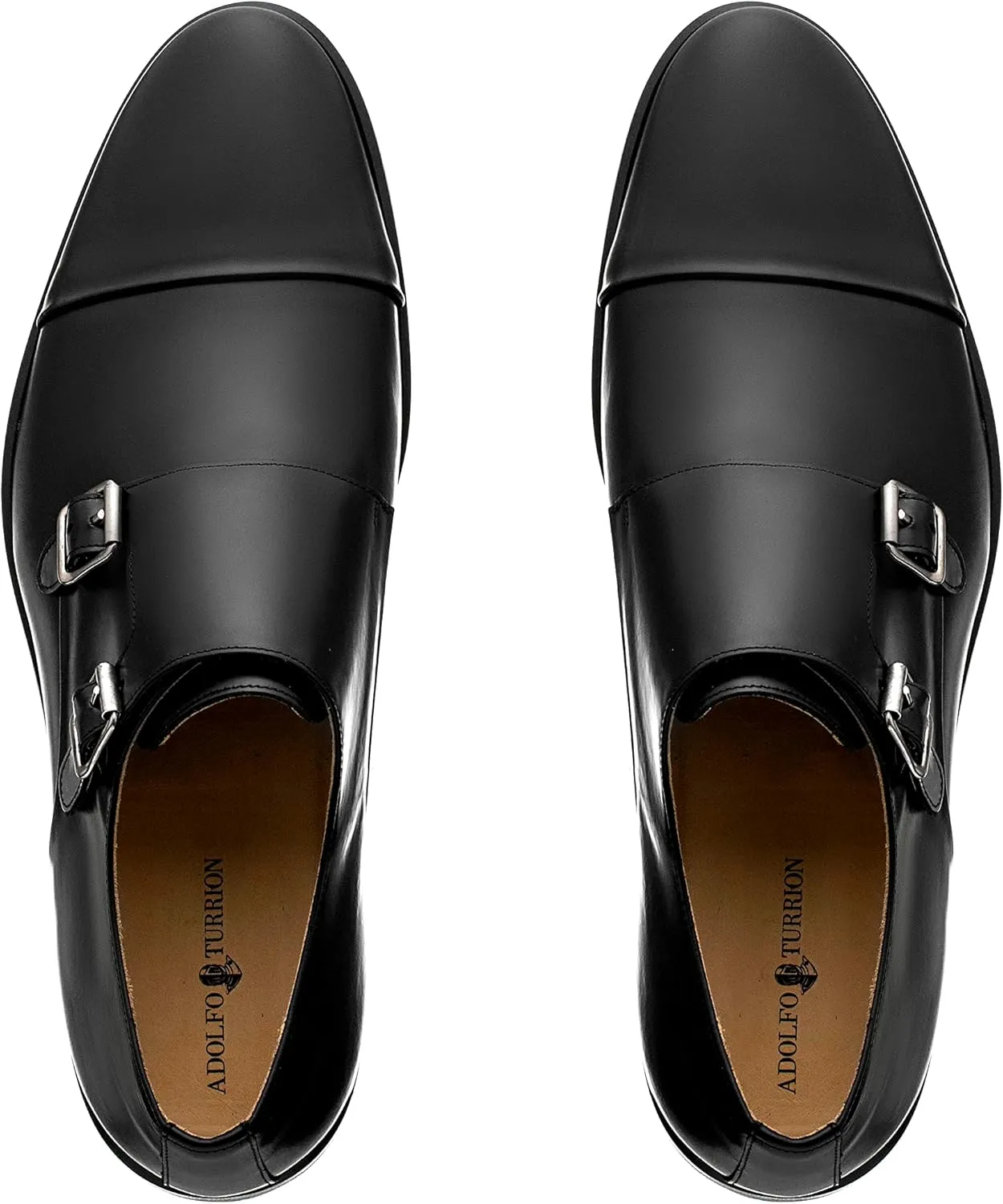 ADOLFO TURRION Leather Classic/Formal Shoes Loafers Monk Strap Cartagena