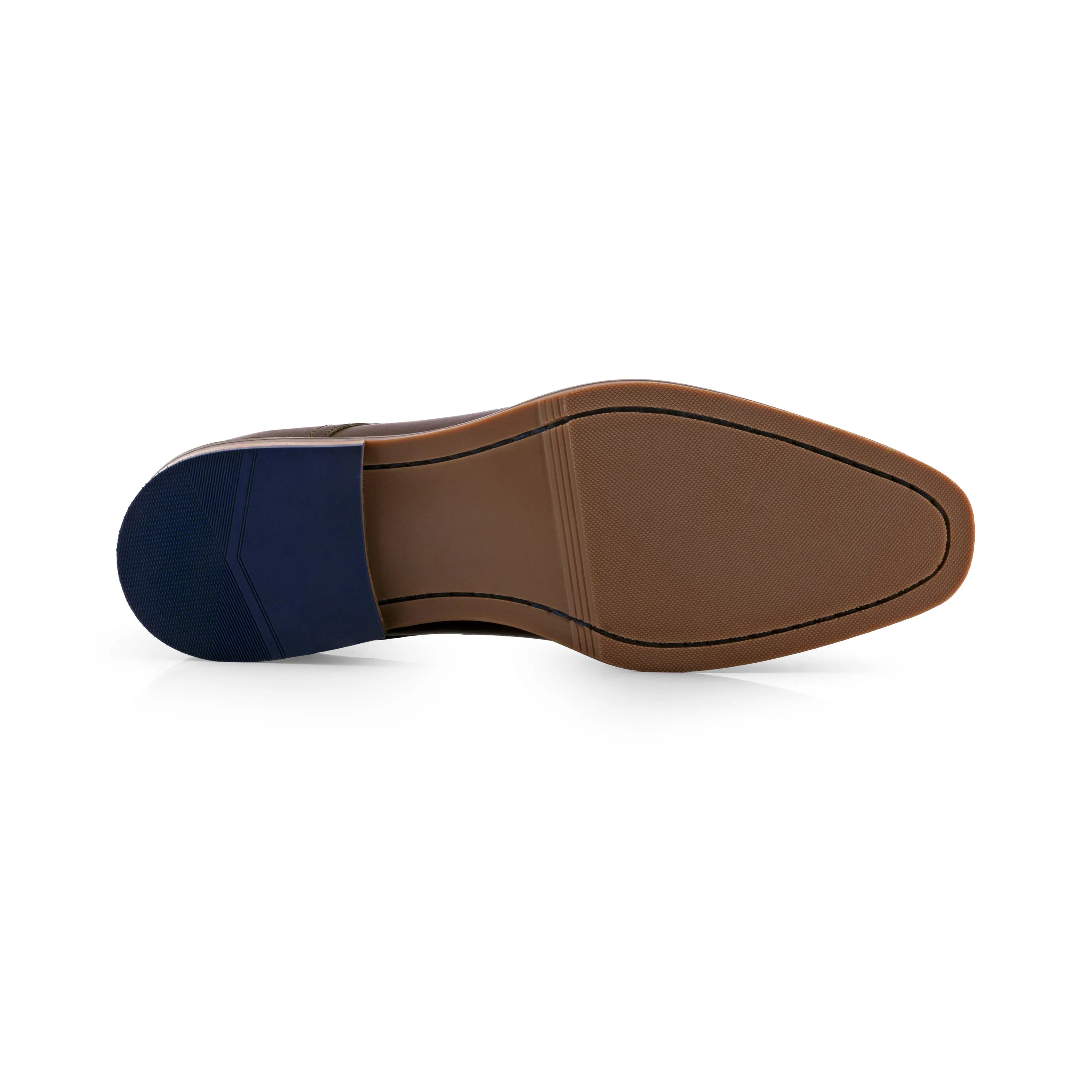 Alex Men's Derby Shoe - BROWN