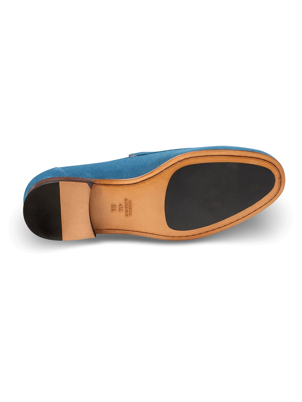 Amos Monk Strap Loafer - Ocean Blue