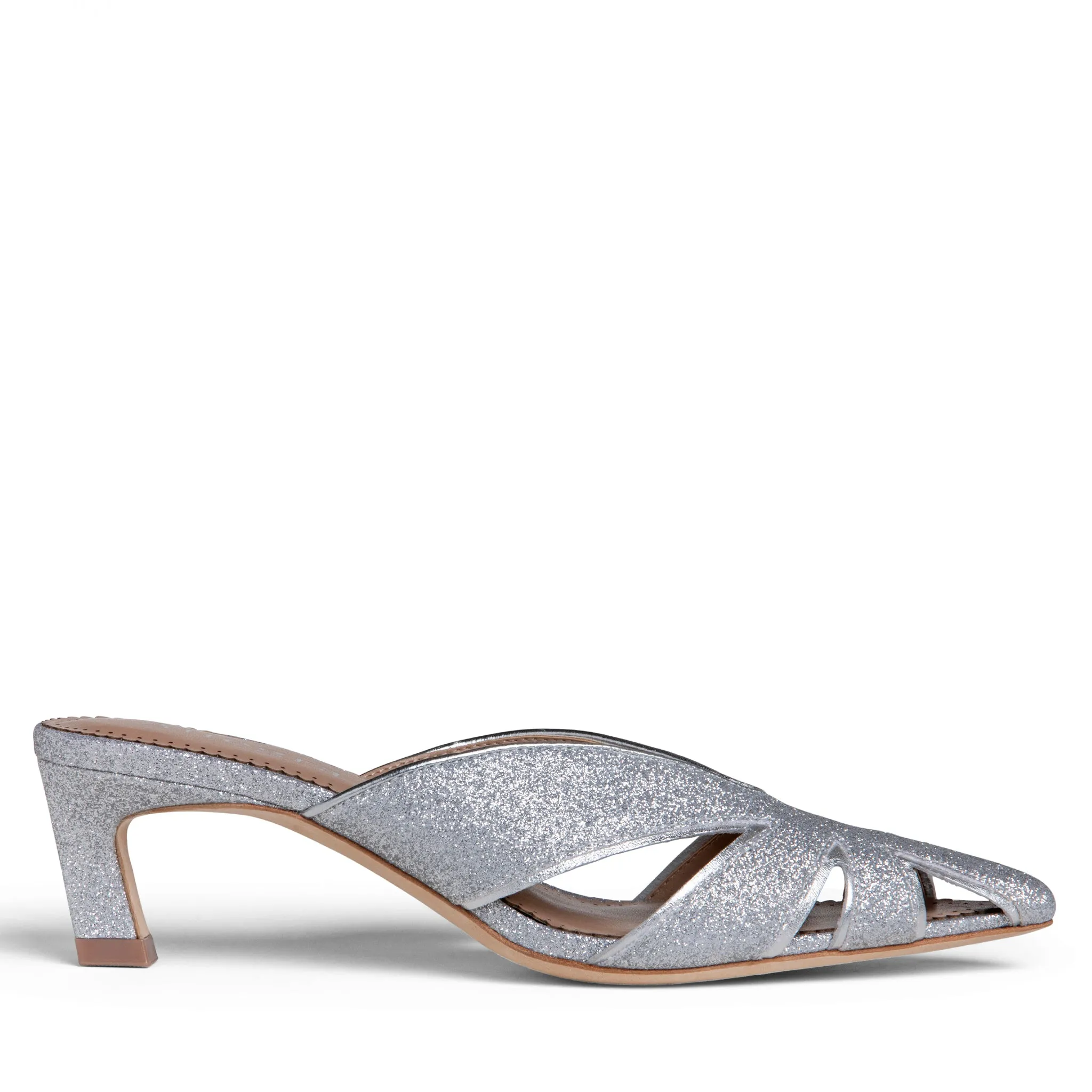 Angela Leather Mule