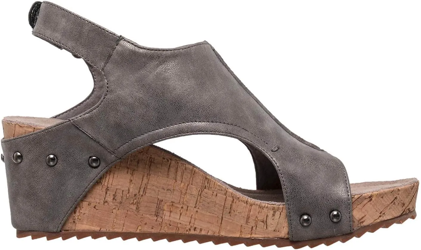 Antelope Women's Metallic Leather Wedge Wedge Sandals