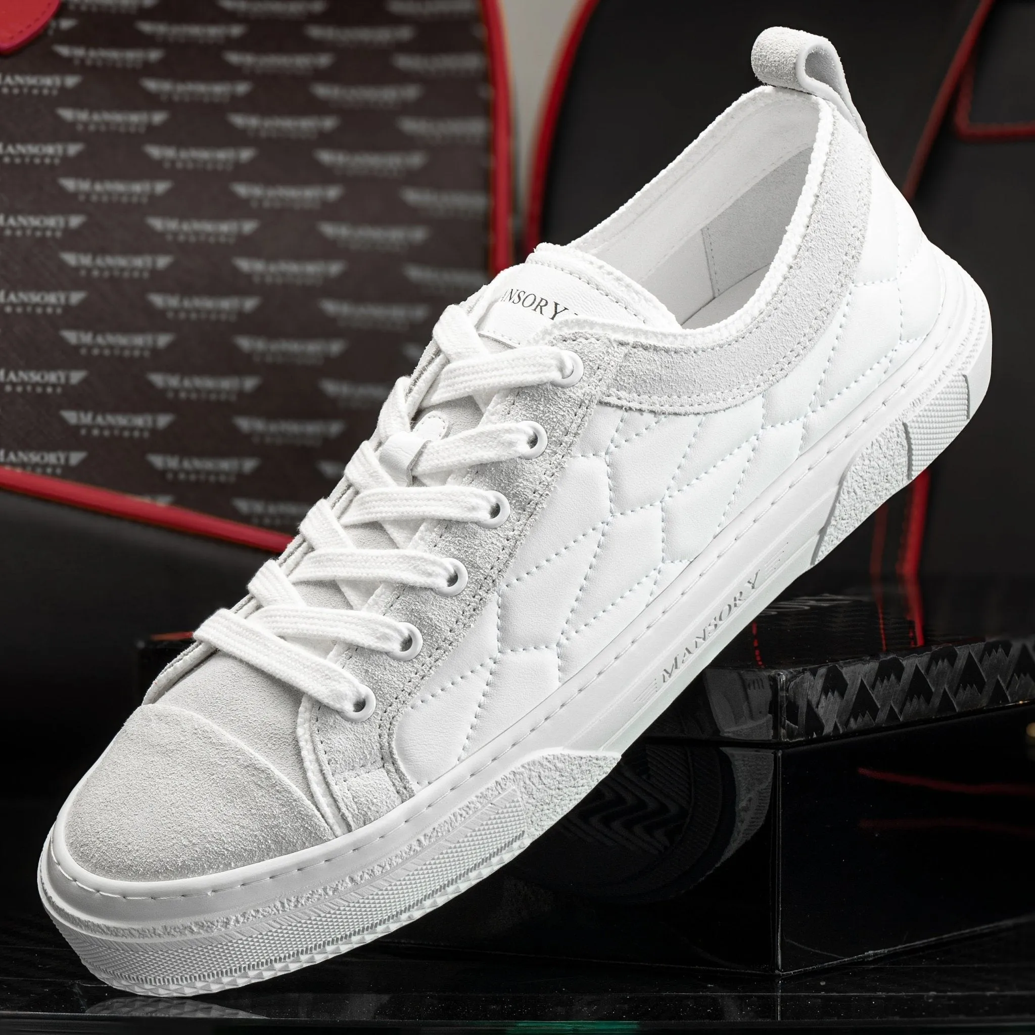 Arctic white MANSORY sneaker low