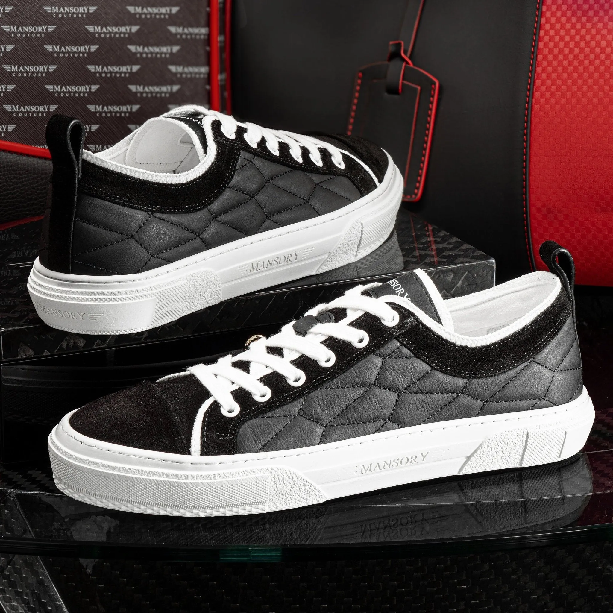 Arctic white MANSORY sneaker low