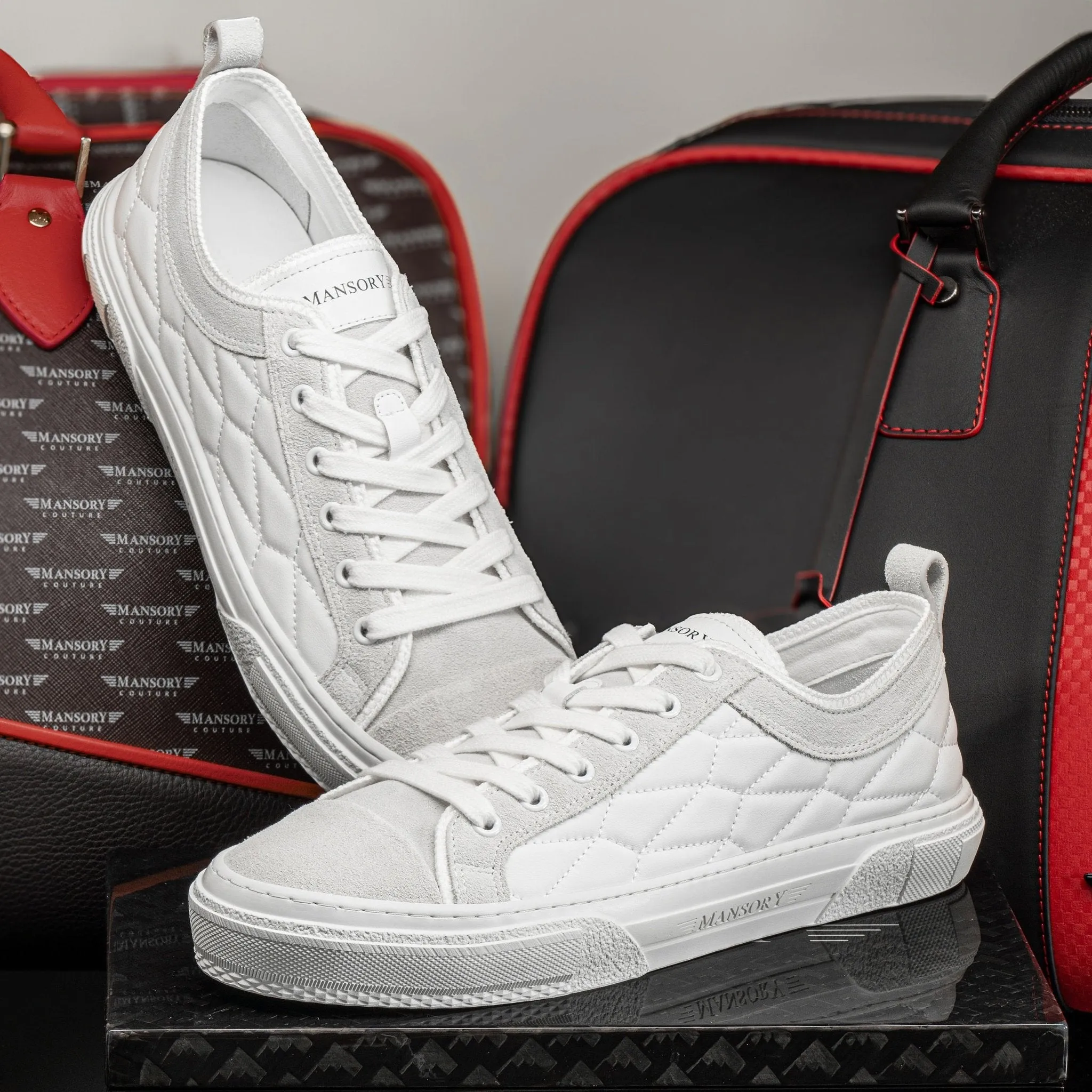 Arctic white MANSORY sneaker low