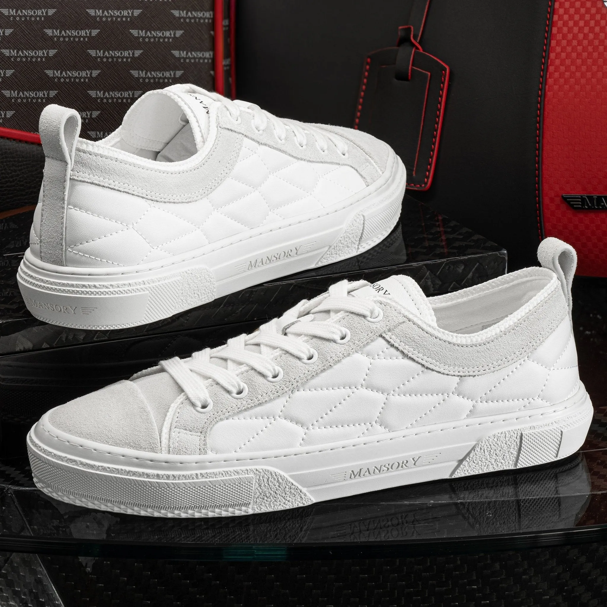 Arctic white MANSORY sneaker low