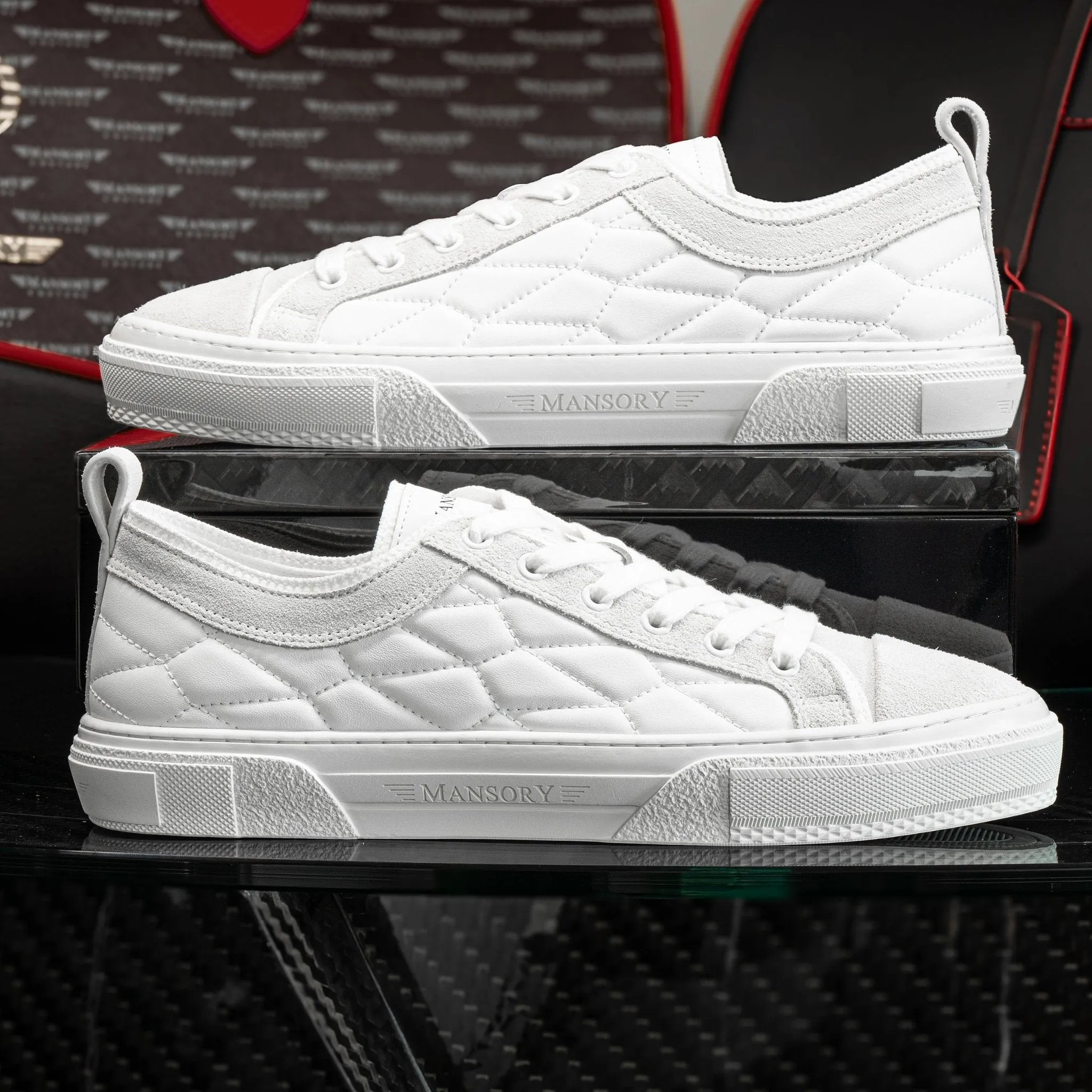 Arctic white MANSORY sneaker low