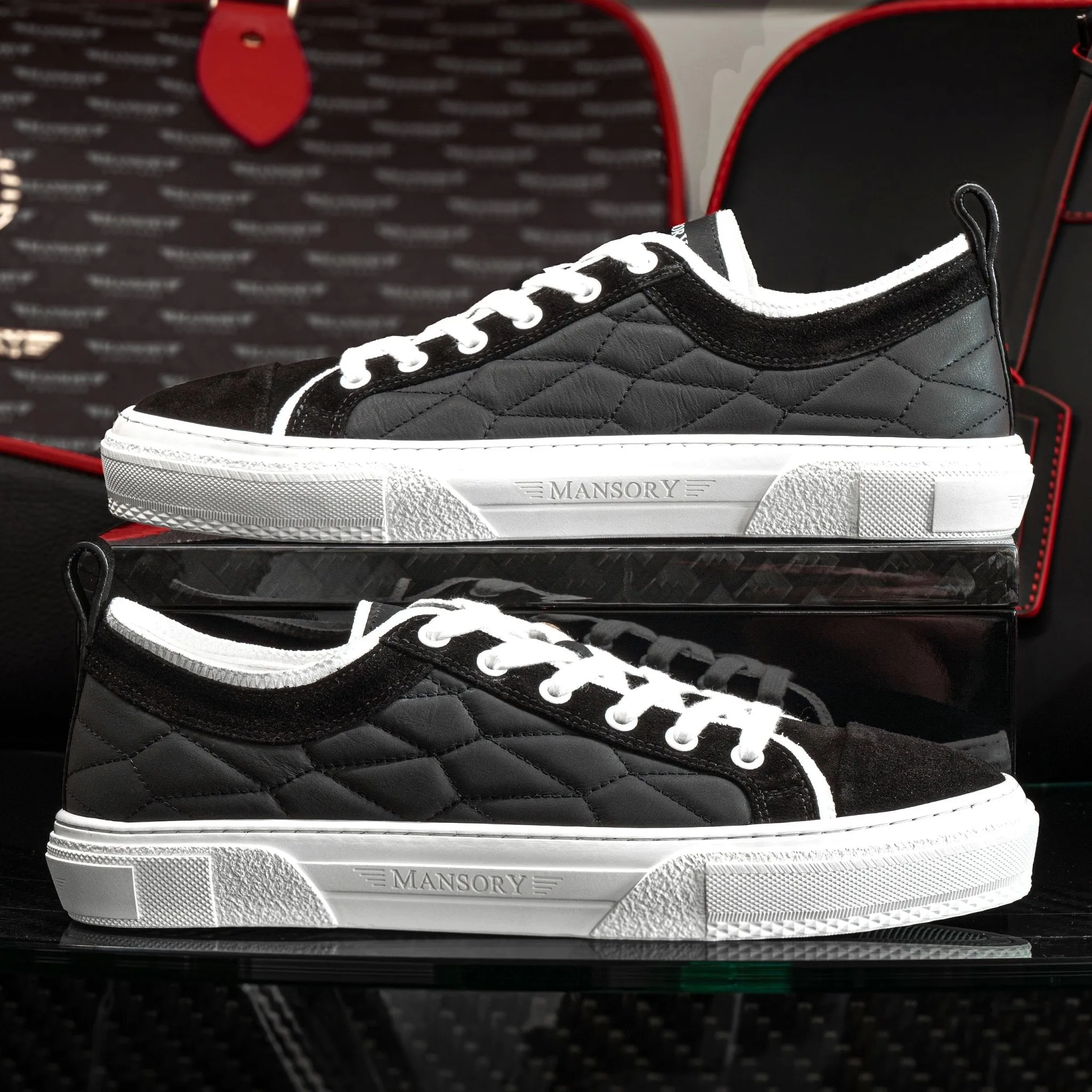 Arctic white MANSORY sneaker low
