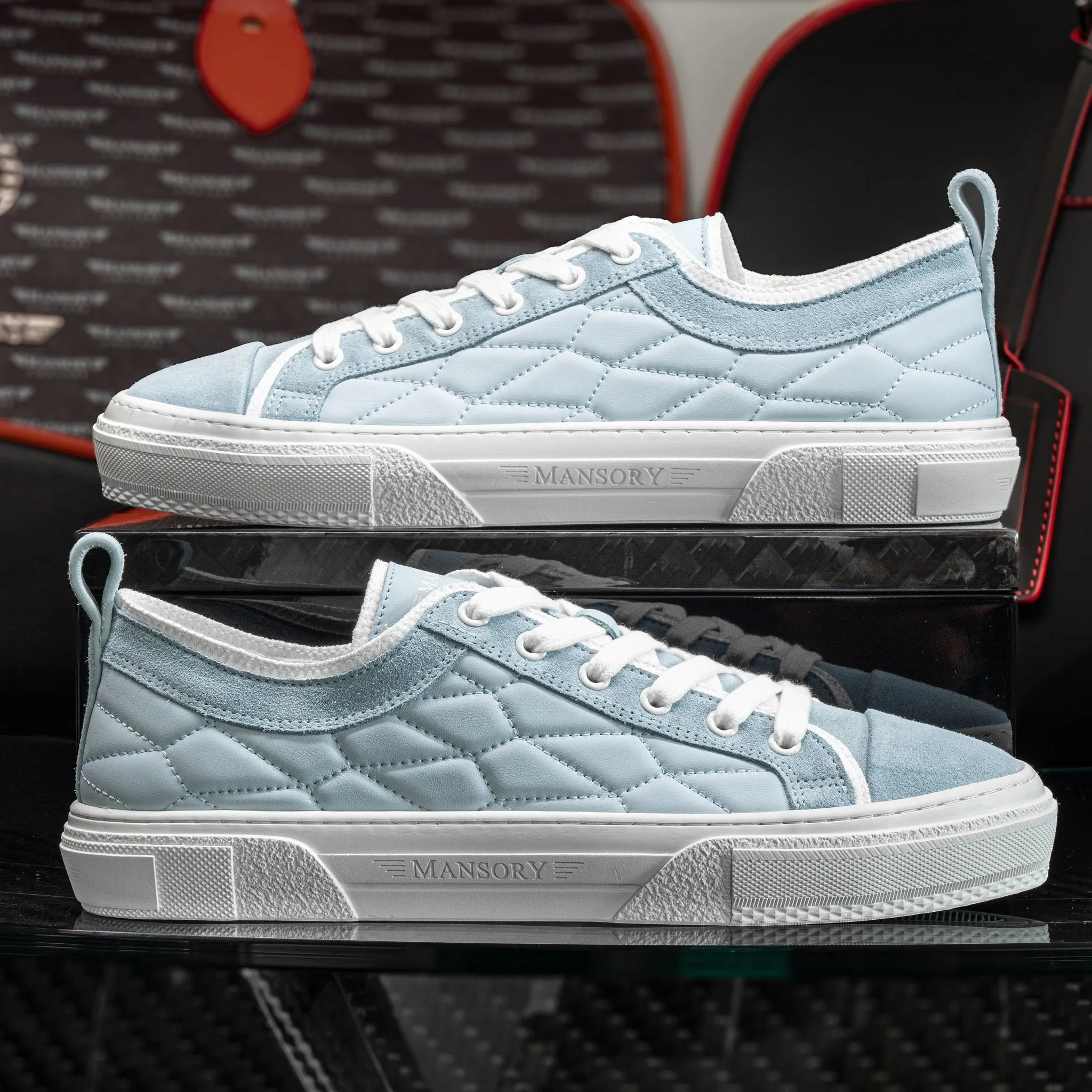 Arctic white MANSORY sneaker low