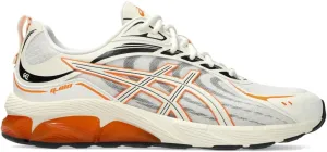Asics Unisex Gel-Quantum 180 VIII Sportstyle Shoes, 6.5, Cream/Shocking Orange