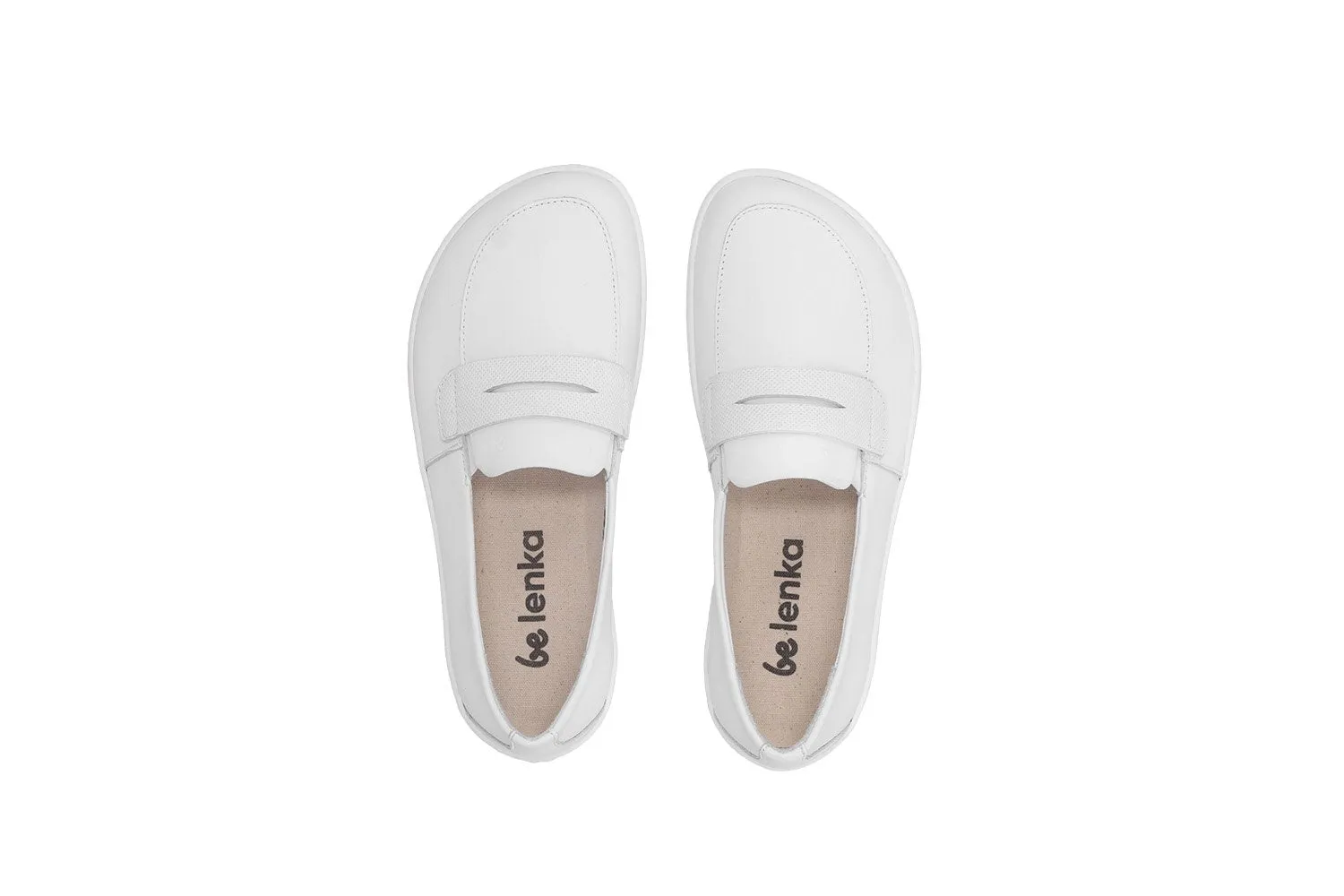 Be Lenka Moccasins Buena All White
