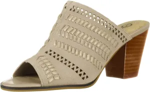 Bella Vita Women's Koraline Slide Sandal on Block Heel Mule