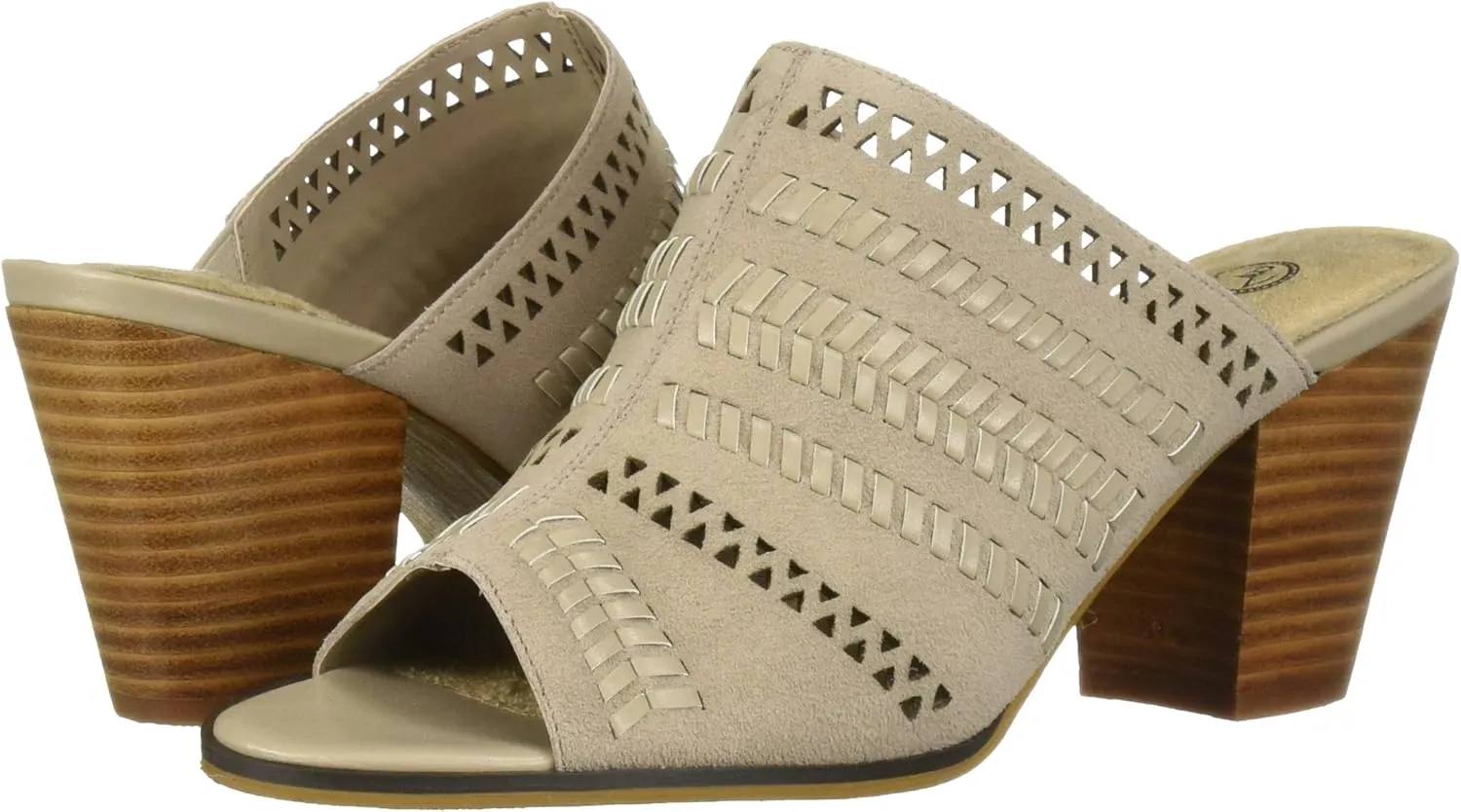 Bella Vita Women's Koraline Slide Sandal on Block Heel Mule