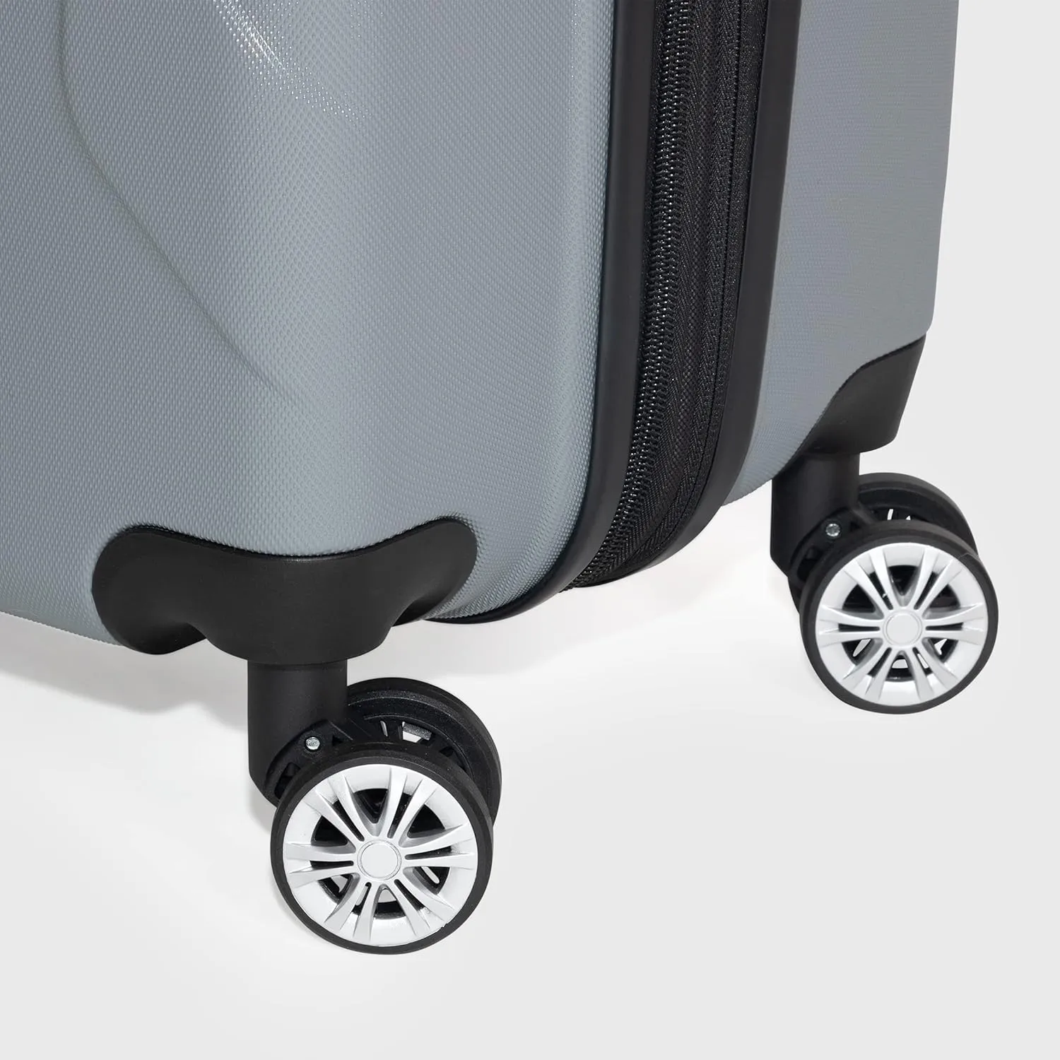 Ben Sherman Derby Spinner Travel Upright Luggage, Graphite, 20-Inch Carry On