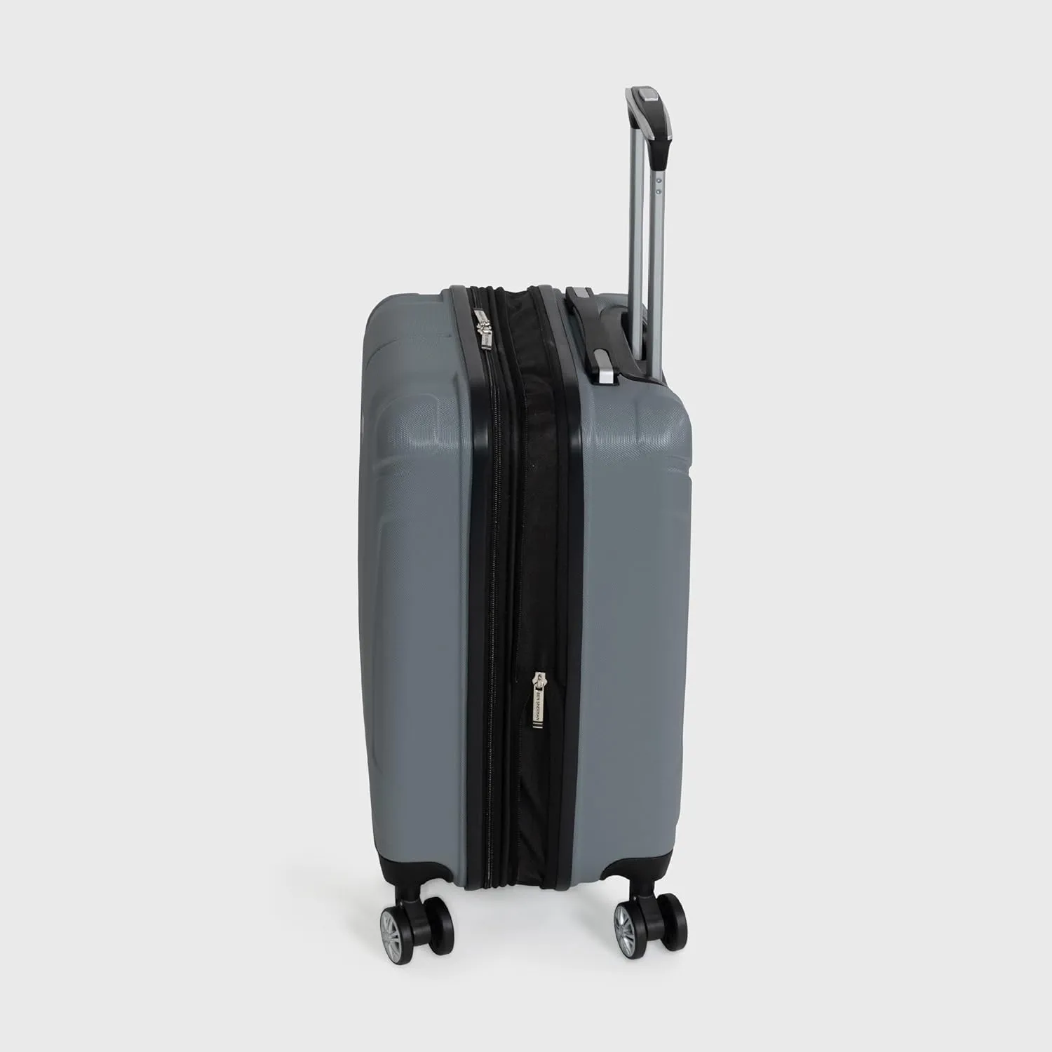 Ben Sherman Derby Spinner Travel Upright Luggage, Graphite, 20-Inch Carry On