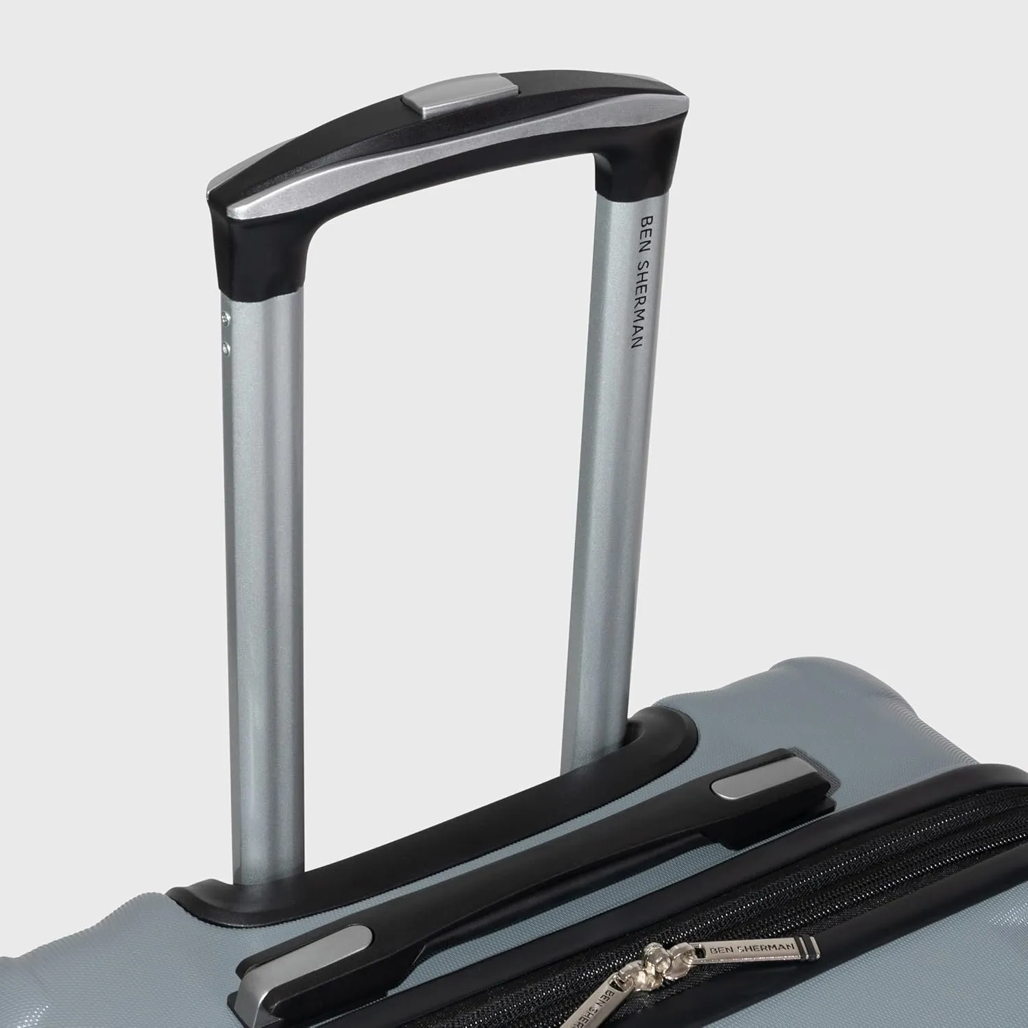 Ben Sherman Derby Spinner Travel Upright Luggage, Graphite, 20-Inch Carry On