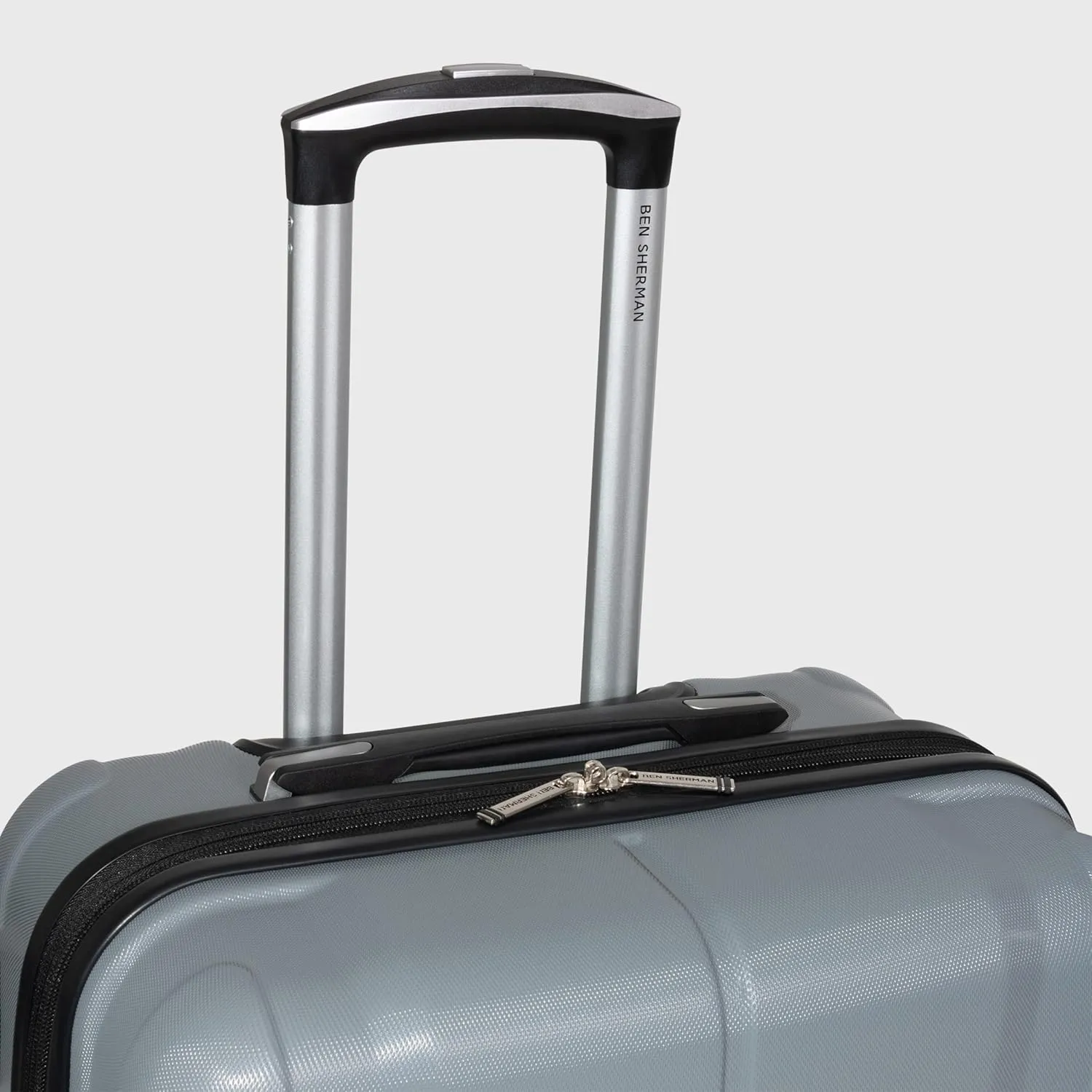 Ben Sherman Derby Spinner Travel Upright Luggage, Graphite, 20-Inch Carry On