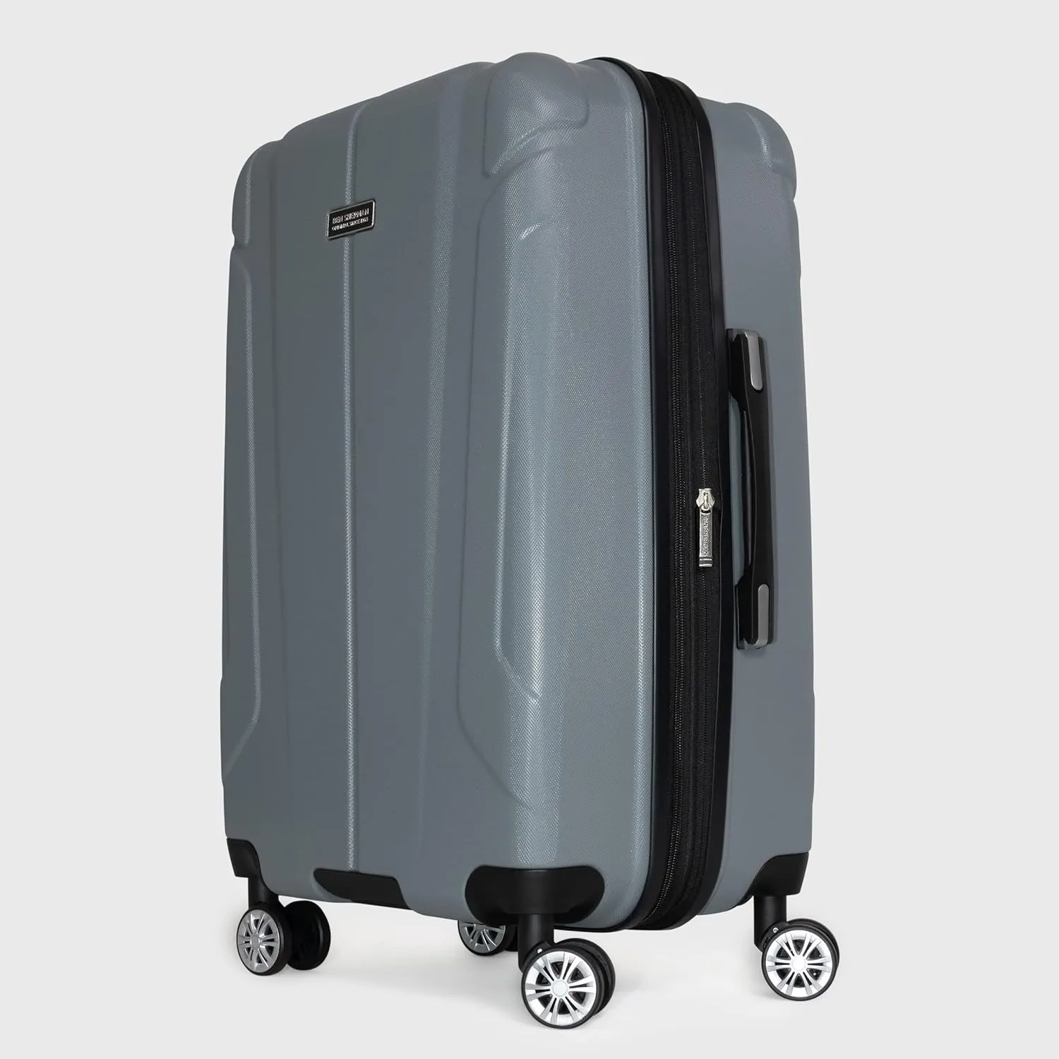 Ben Sherman Derby Spinner Travel Upright Luggage, Graphite, 20-Inch Carry On