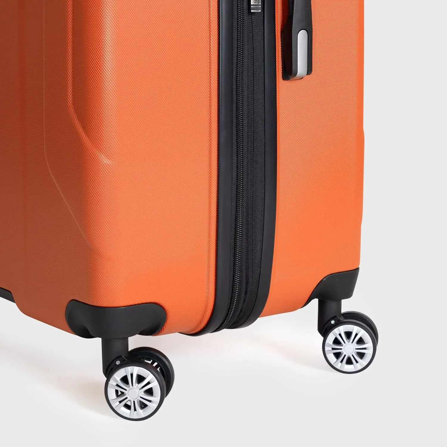 Ben Sherman Derby Spinner Travel Upright Luggage, Mandarin, 20-Inch Carry On