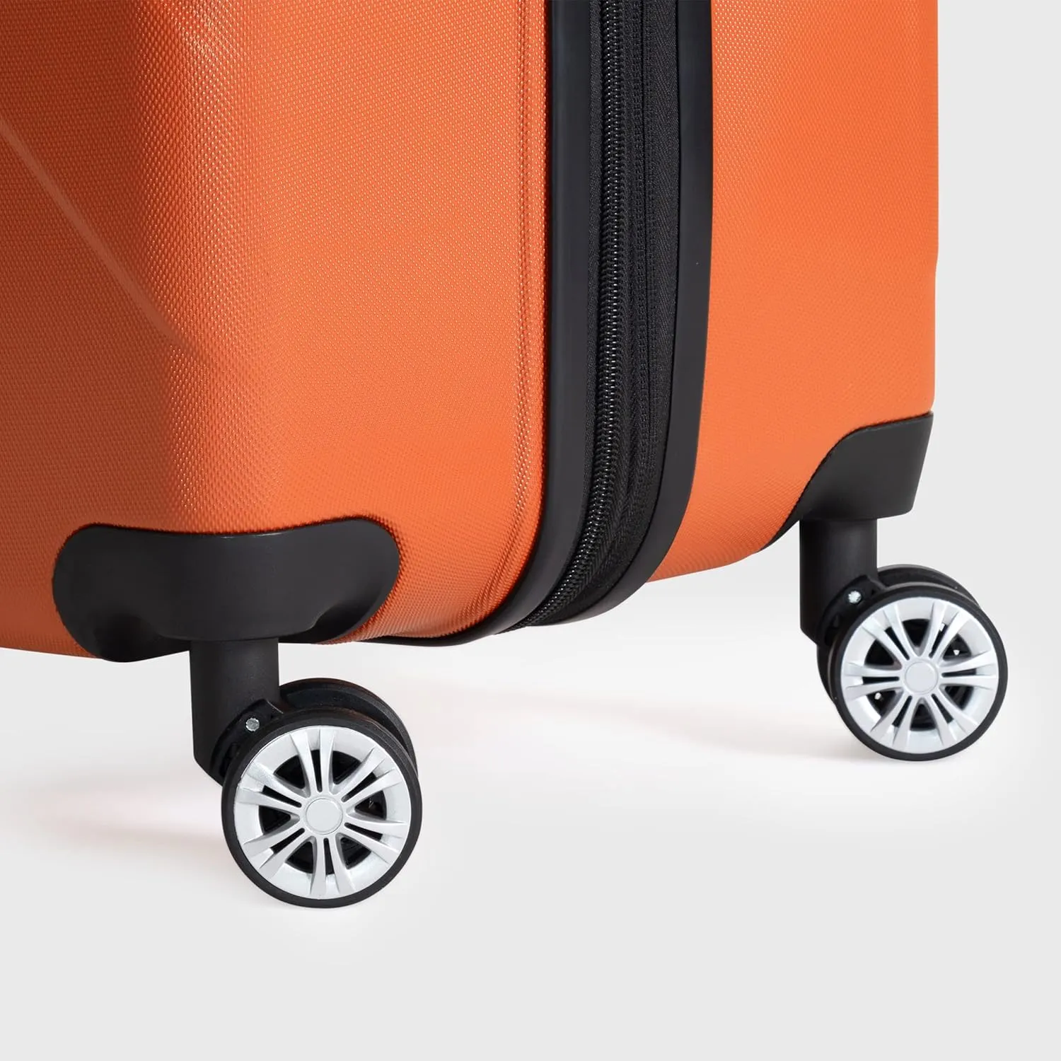 Ben Sherman Derby Spinner Travel Upright Luggage, Mandarin, 20-Inch Carry On