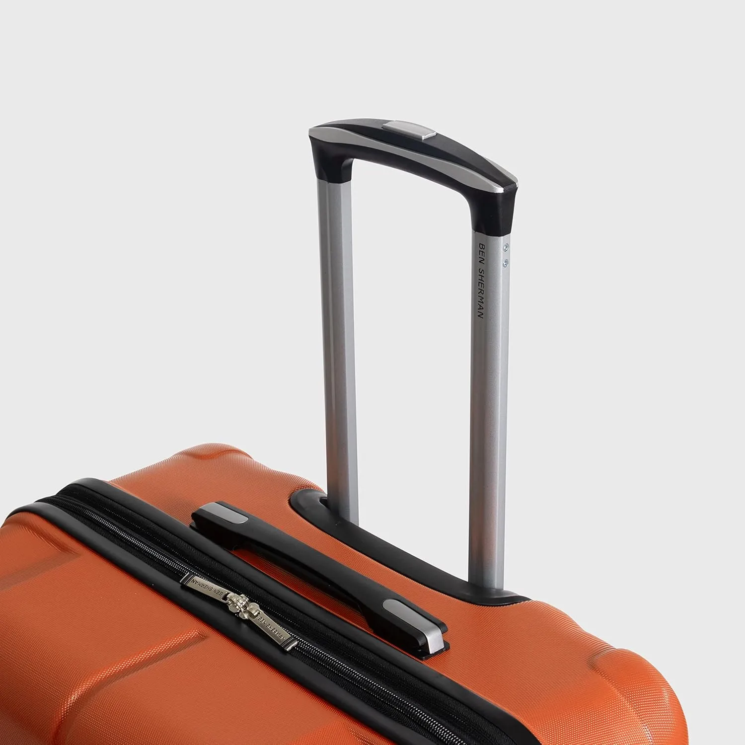 Ben Sherman Derby Spinner Travel Upright Luggage, Mandarin, 20-Inch Carry On