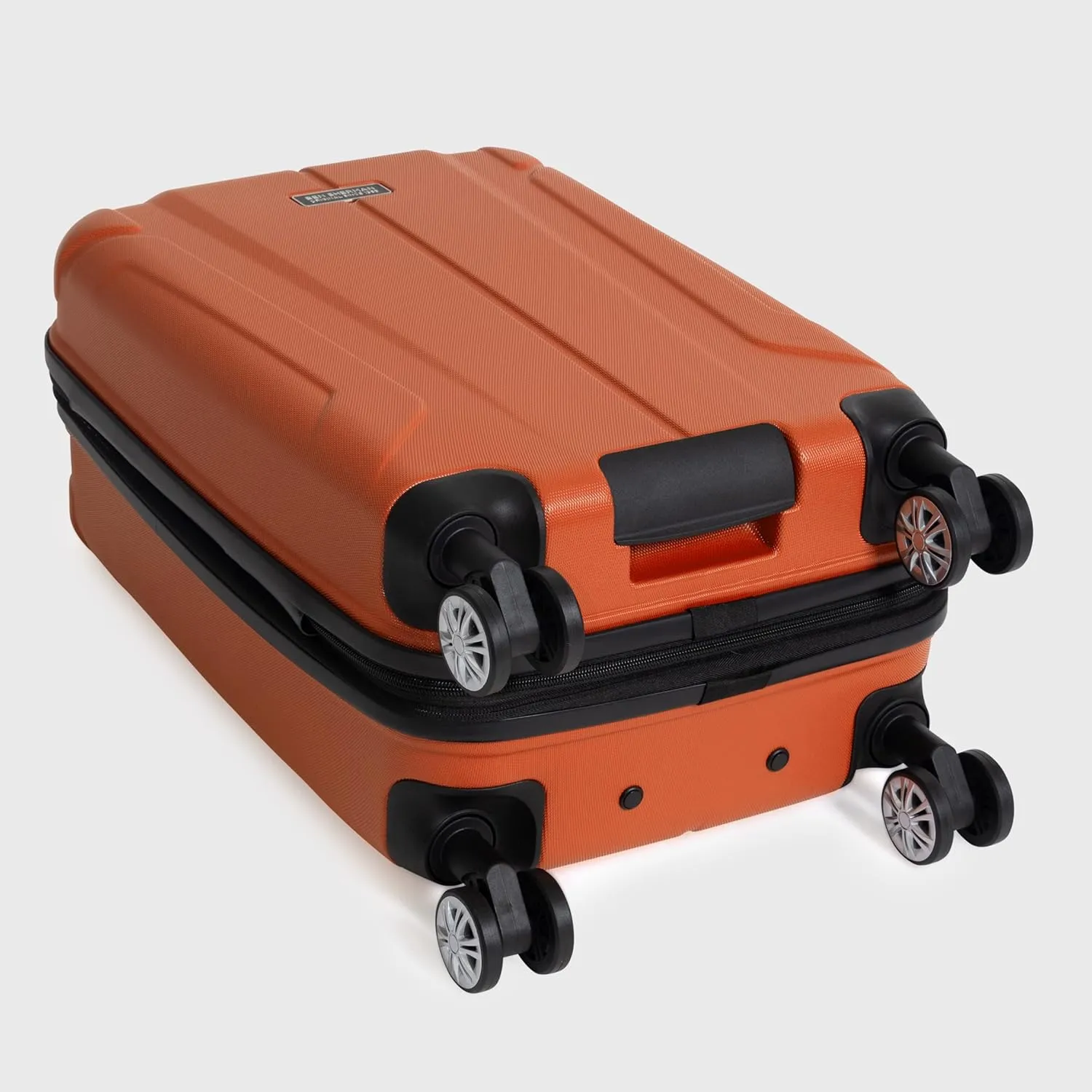 Ben Sherman Derby Spinner Travel Upright Luggage, Mandarin, 20-Inch Carry On