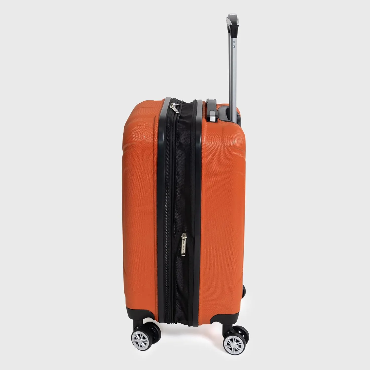 Ben Sherman Derby Spinner Travel Upright Luggage, Mandarin, 20-Inch Carry On