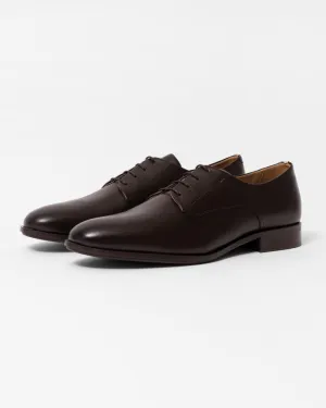 BOSS Orange Colby Mens Leather Derby Shoes With Embossed Logo