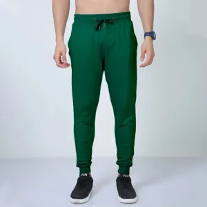 Bottle Green Joggers || Essentials