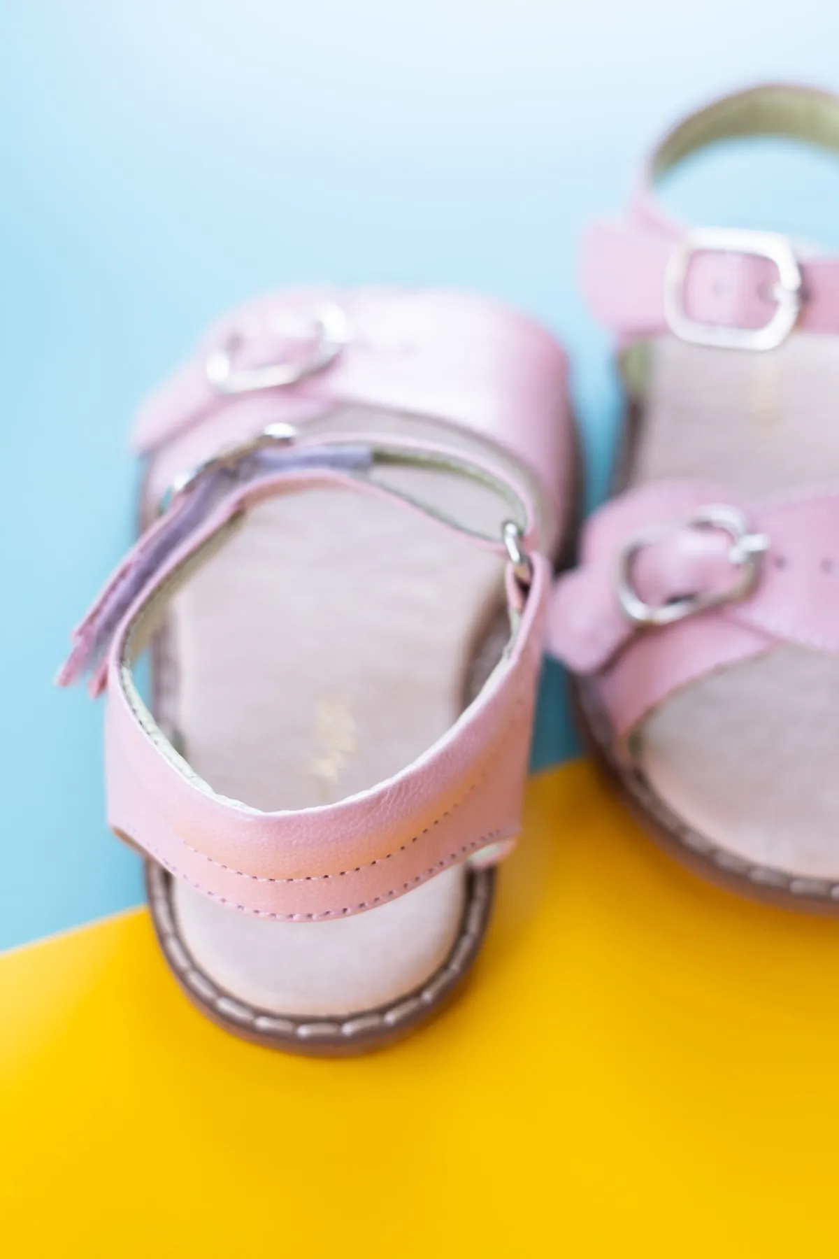 CASSIE | Winged Sandals | Blush