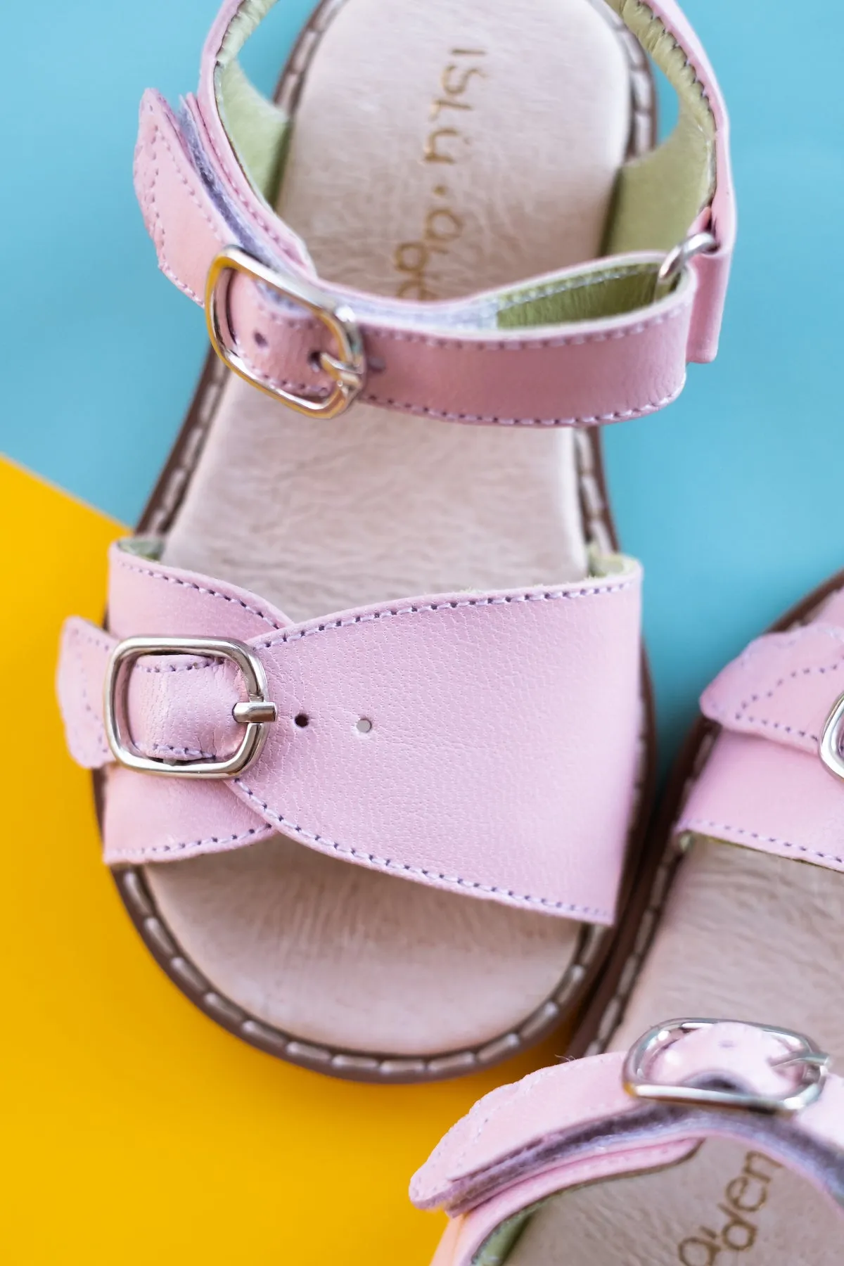 CASSIE | Winged Sandals | Blush