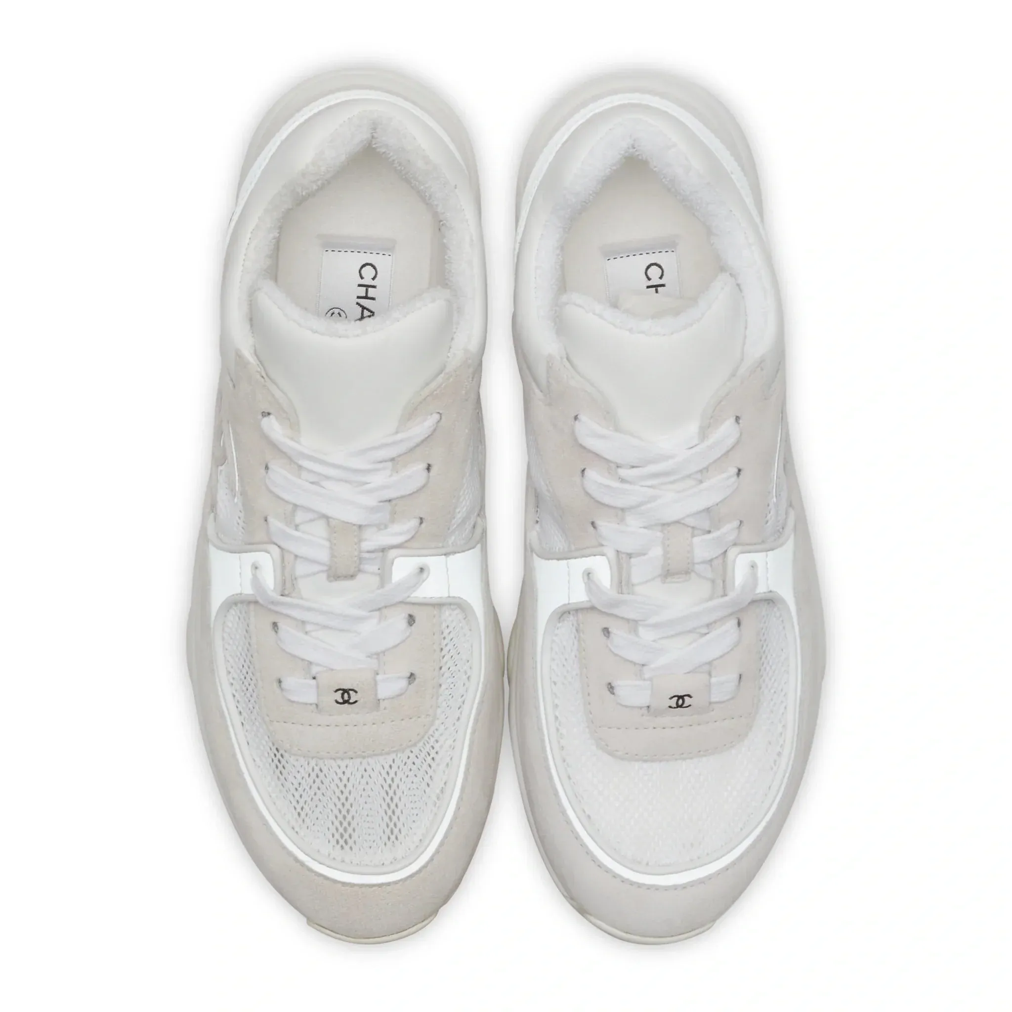 CC Logo Light Pink Mesh Sneaker - Preloved
