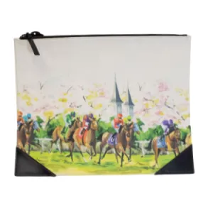 Churchill Downs Canvas Zip Bag