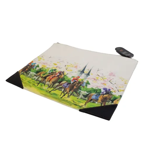 Churchill Downs Canvas Zip Bag