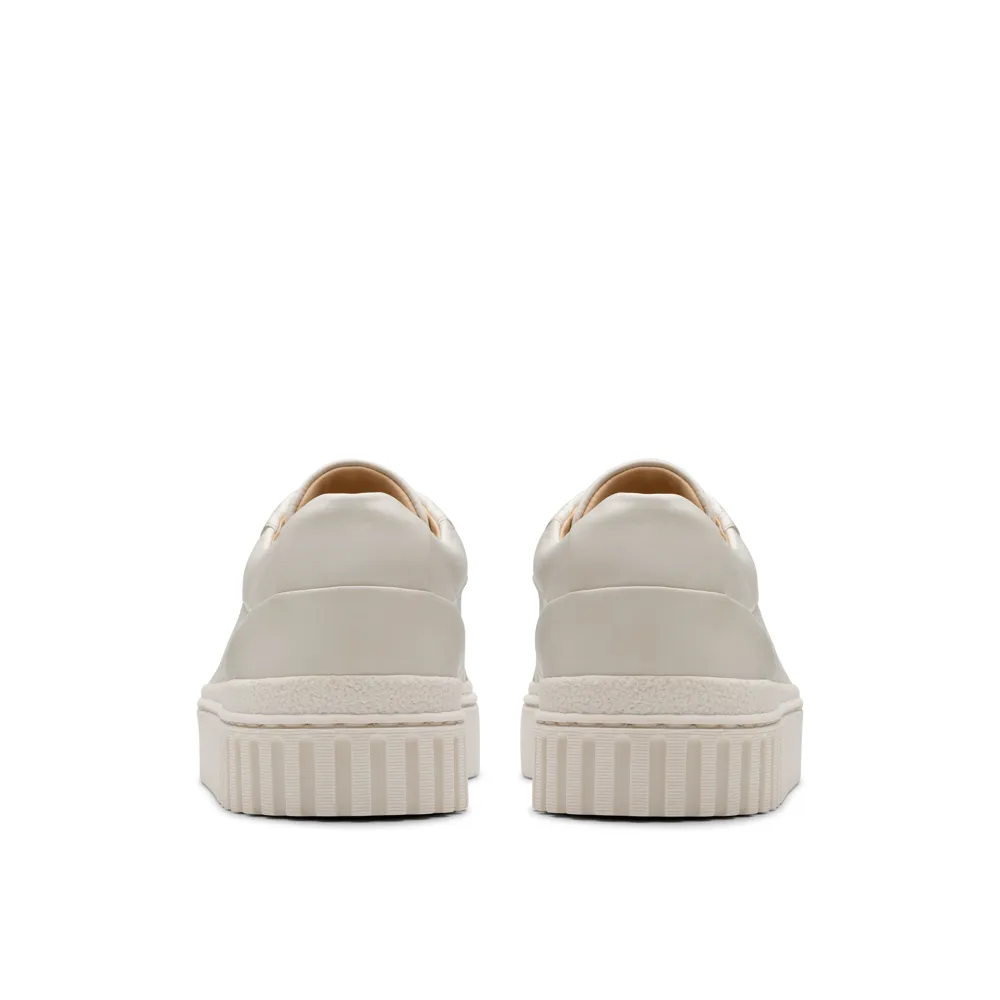 Clarks - Mayhill Bay - Off White Leather - Shoes