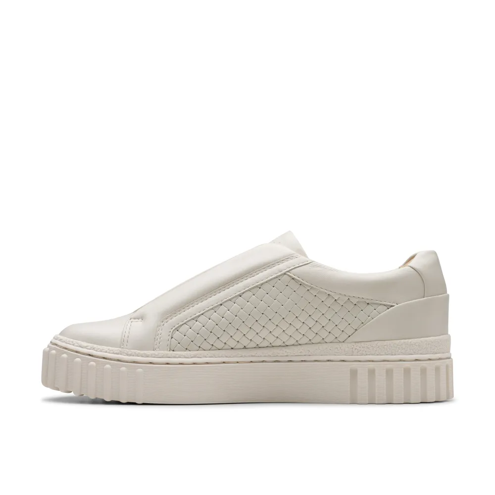 Clarks - Mayhill Bay - Off White Leather - Shoes