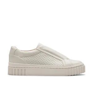 Clarks - Mayhill Bay - Off White Leather - Shoes