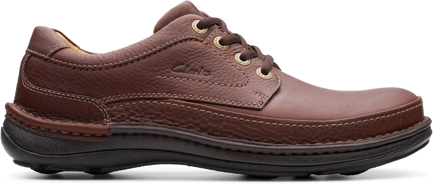 Clarks Men's Nature Three Derby Shoes, brown, 10.5 Men