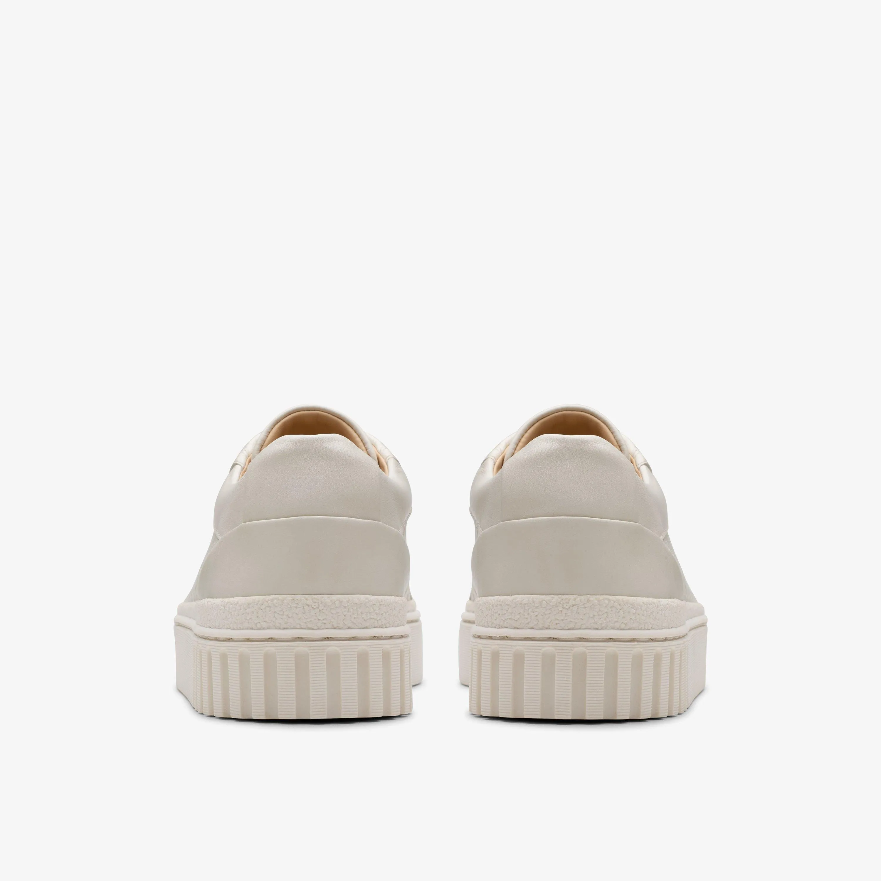 Clarks Women's Mayhill Bay Off White Leather 26181207