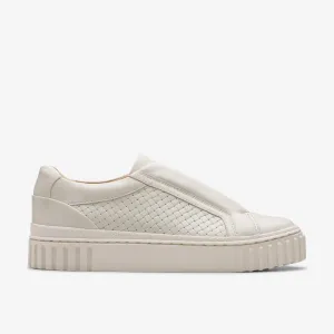 Clarks Women's Mayhill Bay Off White Leather 26181207