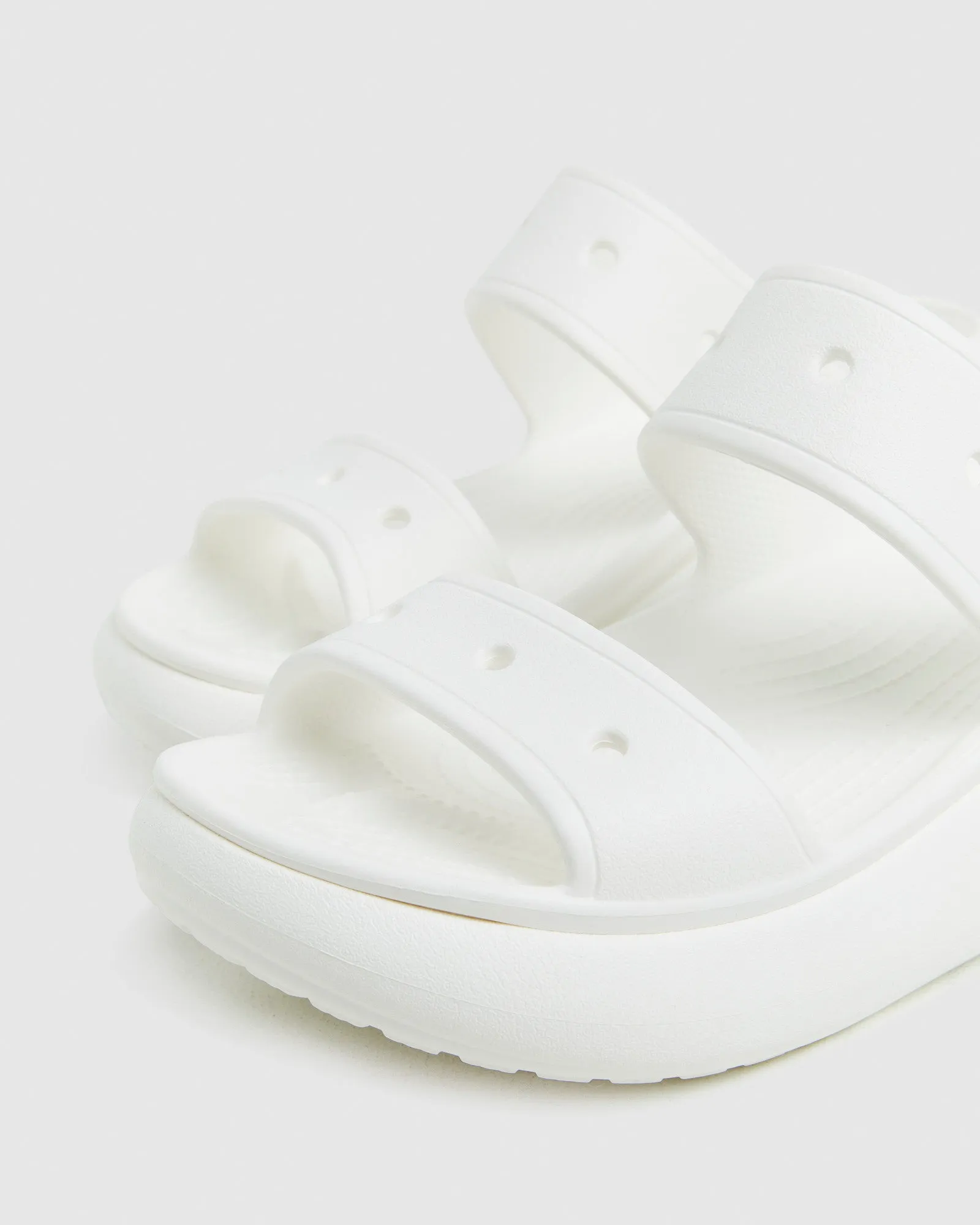 Classic Crush Sandals White