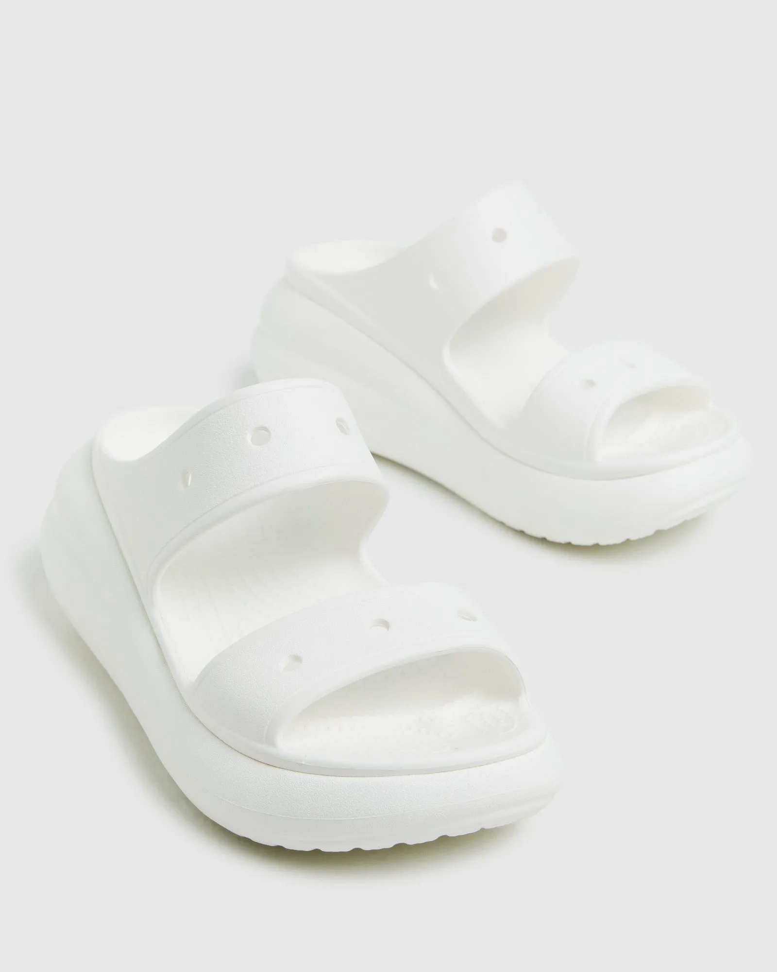 Classic Crush Sandals White