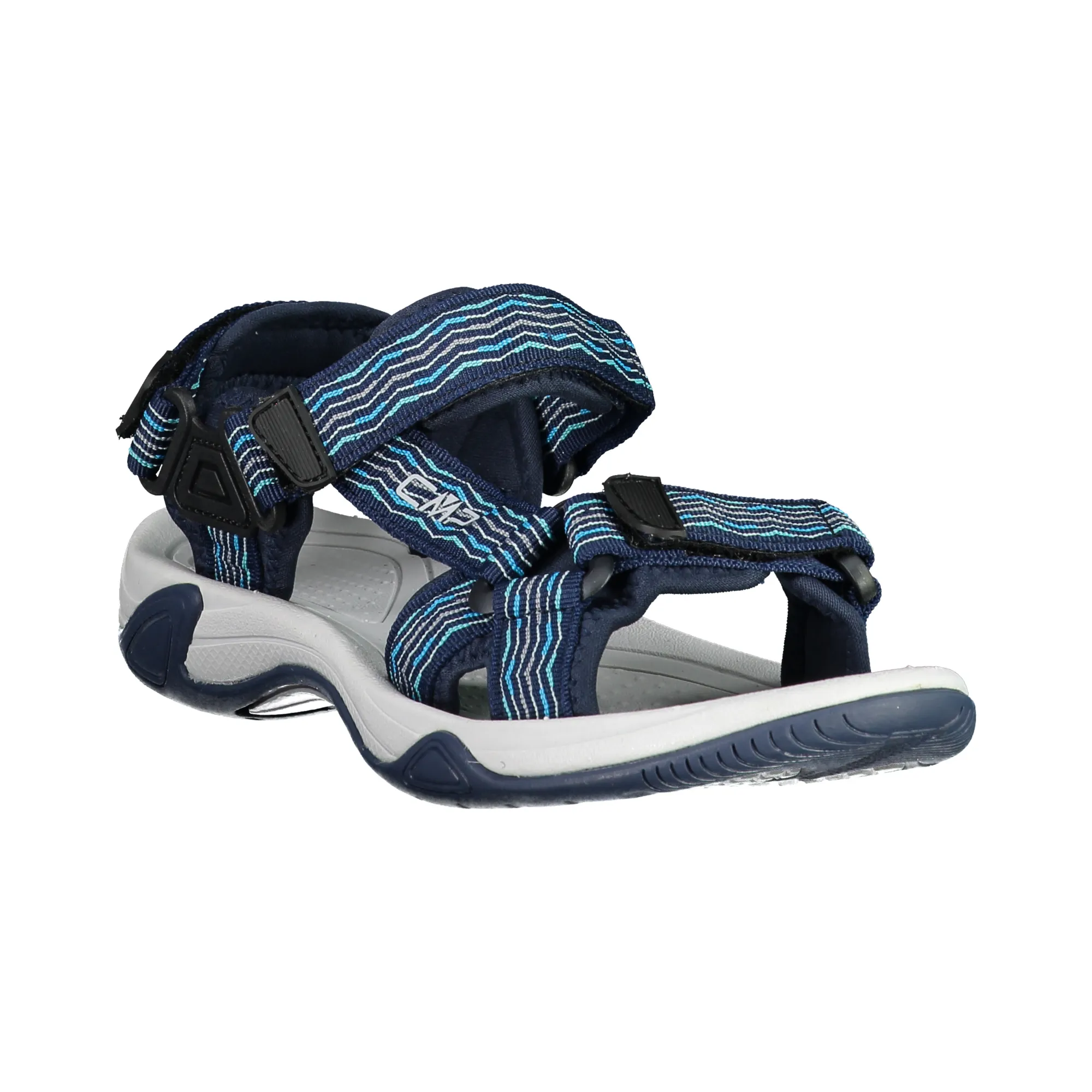 CMP Women's Hamal Vegan Friendly Hiking Sandals (Blue/Acqua)