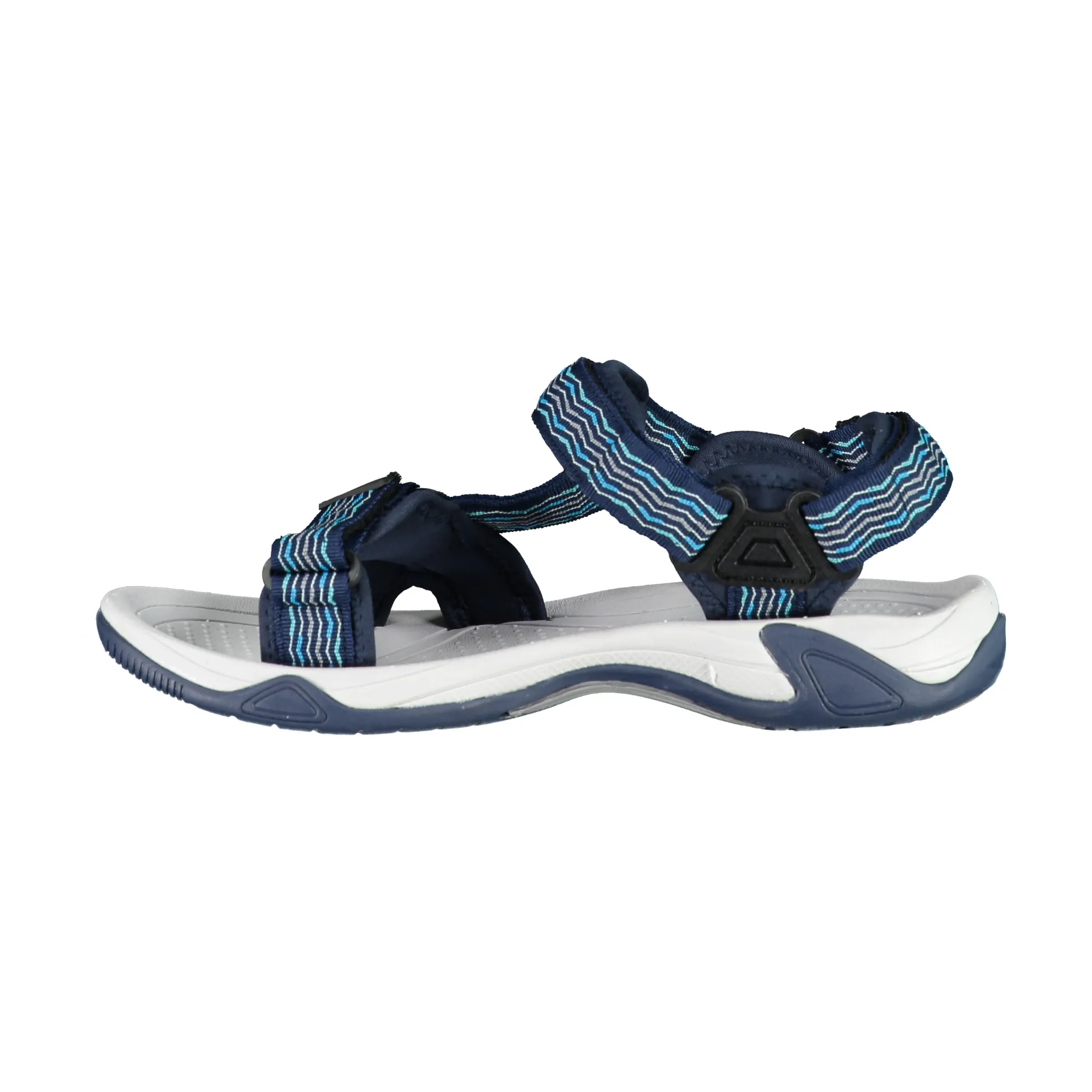 CMP Women's Hamal Vegan Friendly Hiking Sandals (Blue/Acqua)
