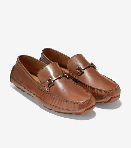 Cole Haan Men's Wyatt Bit Driver CH British Tan Leather C35784