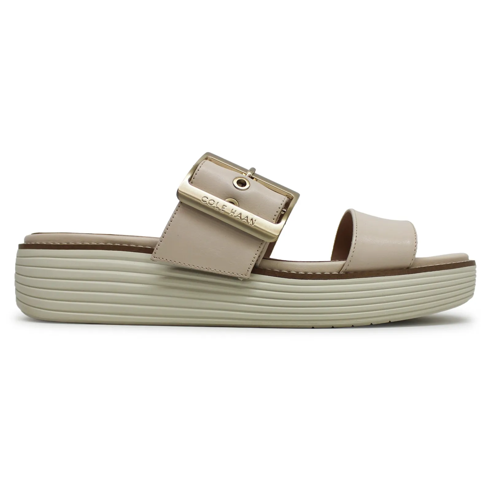 Cole Haan OriginalGrand Platform Slides Leather Women's Slides Sandals