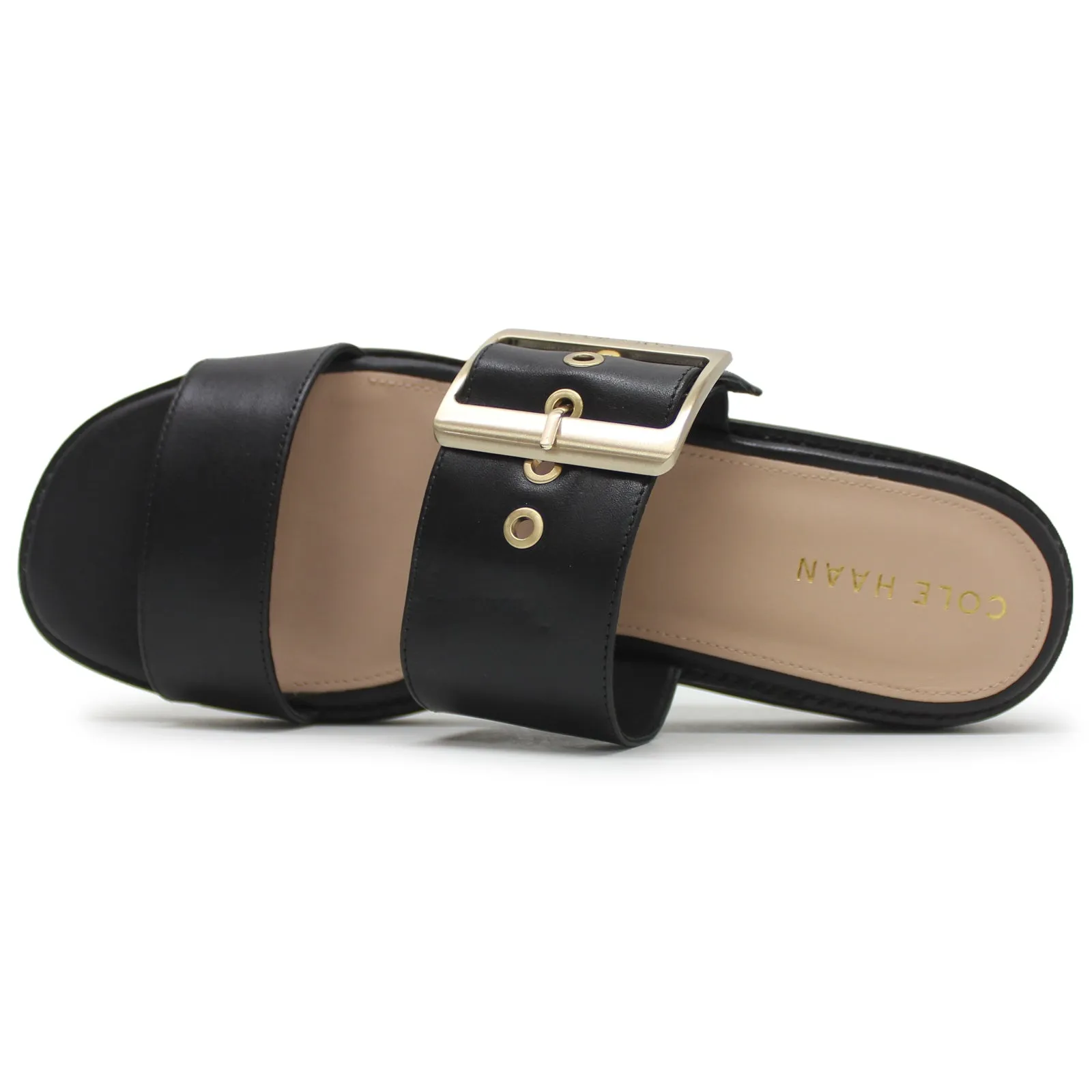 Cole Haan OriginalGrand Platform Slides Leather Women's Slides Sandals